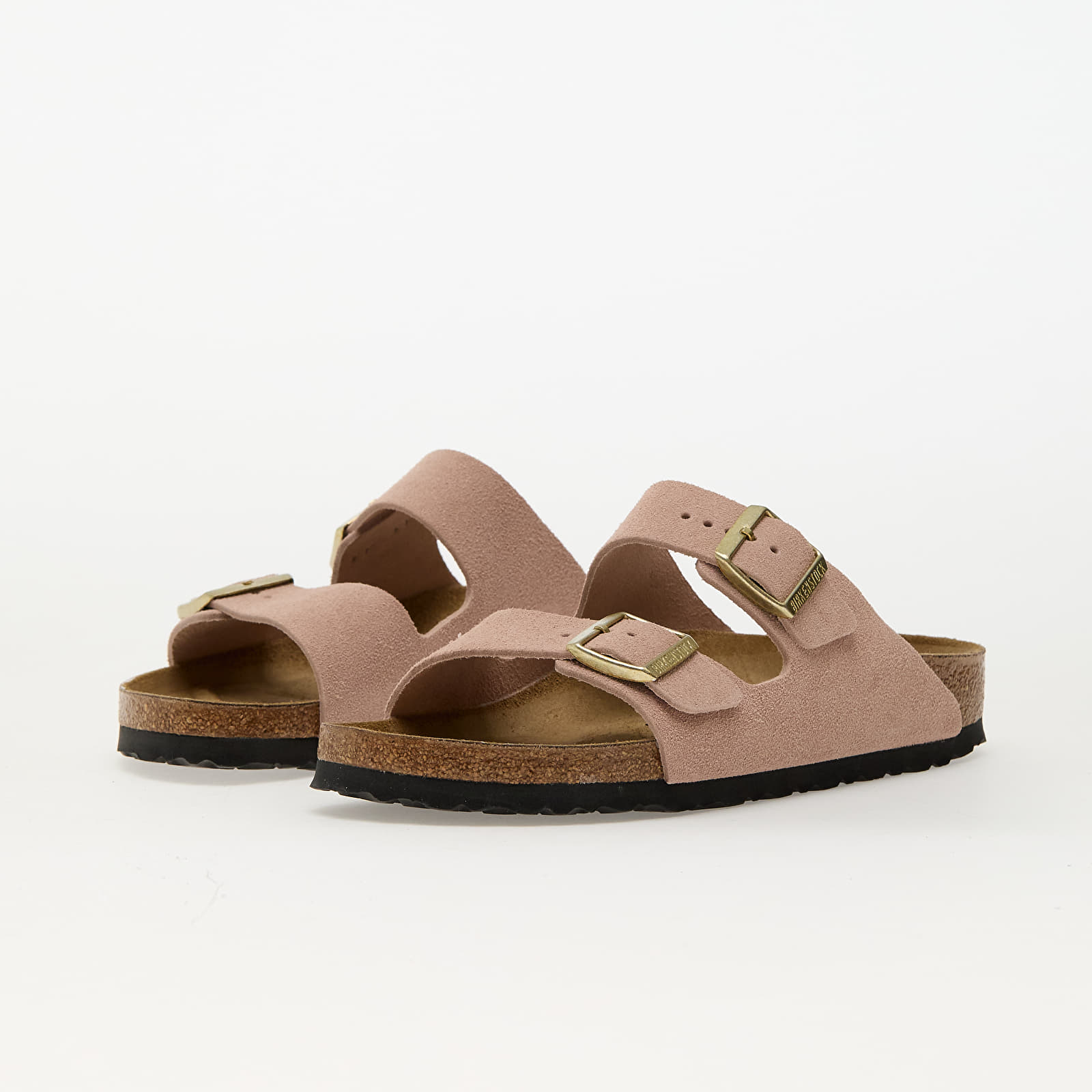 Women's sneakers and shoes Birkenstock Arizona Suede Leather Light Rose