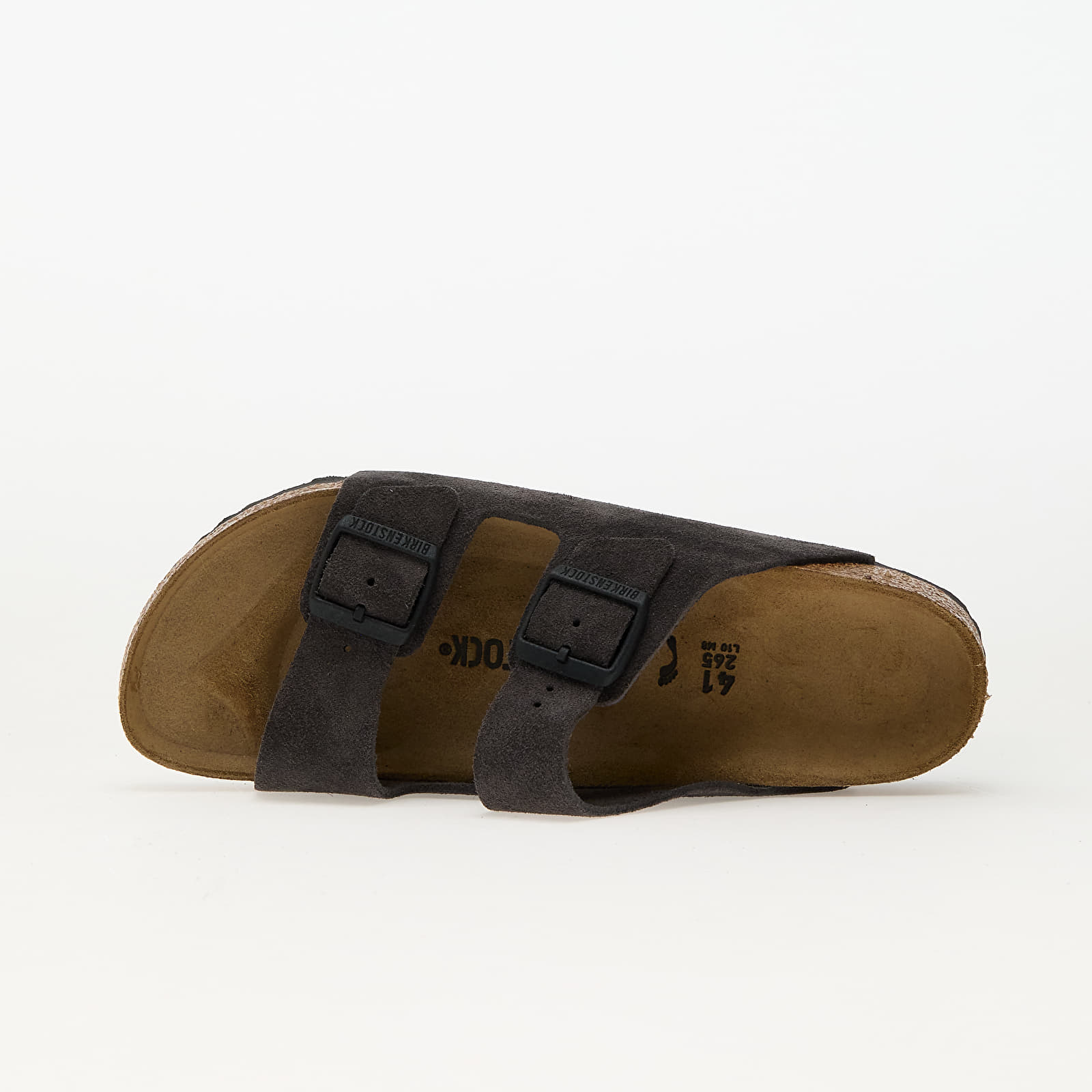 Women's sneakers and shoes Birkenstock Arizona Suede Leather Velvet grey