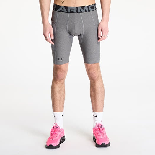 Under Armour Hg Armour Long Shorts Carbon Heather/ Black