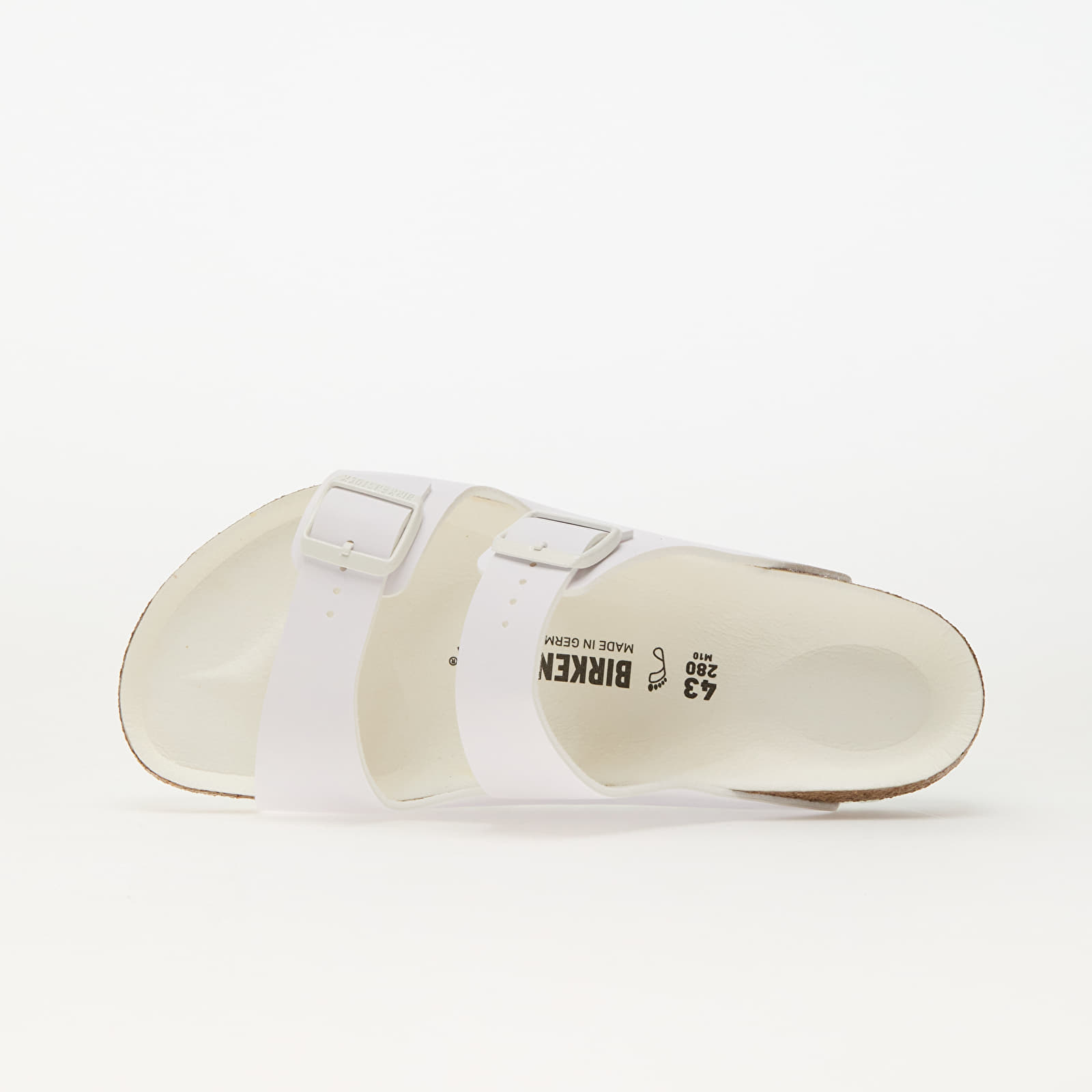 Zapatillas Hombre Birkenstock Arizona Birko-Flor White