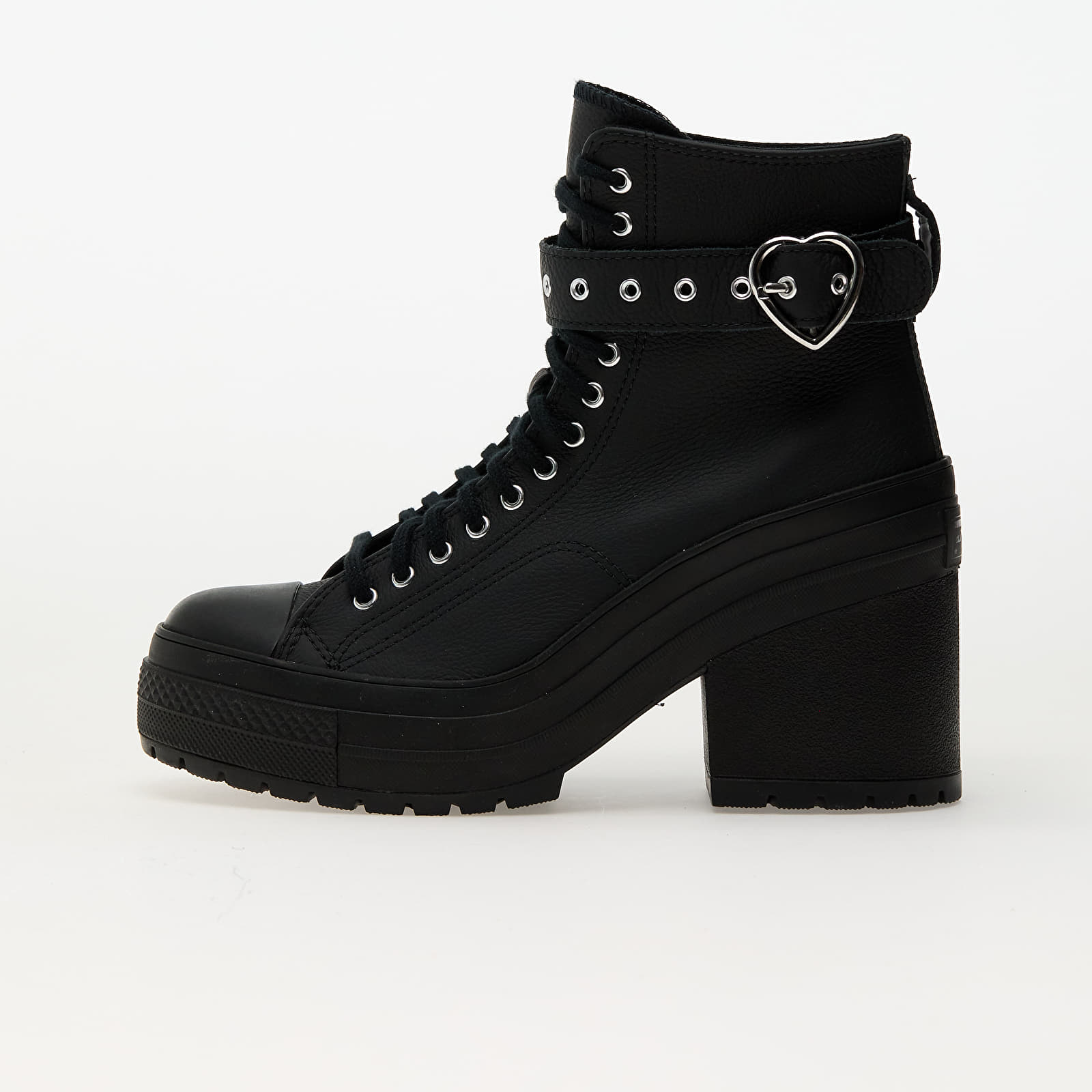 Buty damskie Converse Chuck 70 De Luxe Heel Hi Black/ Black