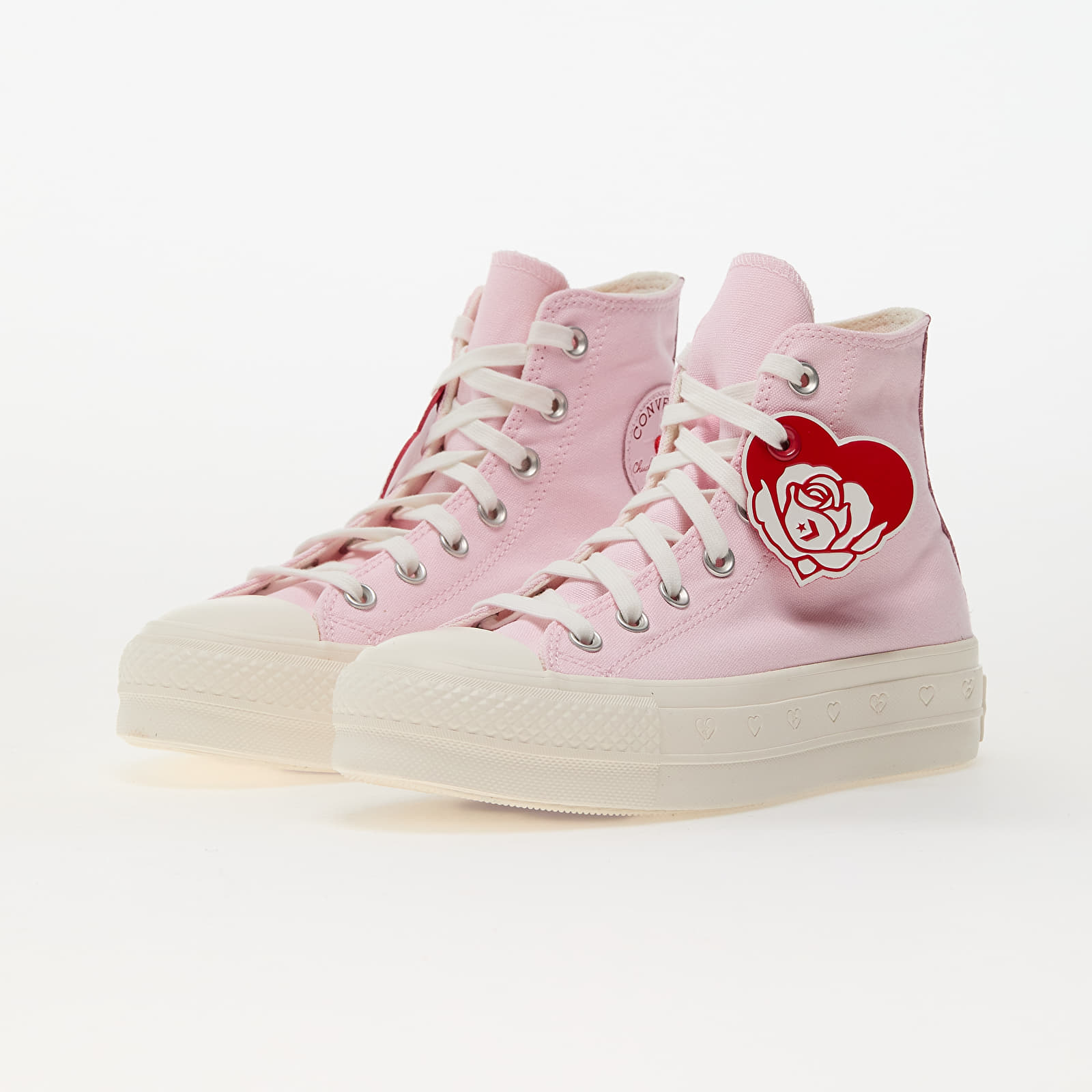 Dámské tenisky a boty Converse Chuck Taylor All Star Lift Hi Sugar Berry/ Egret
