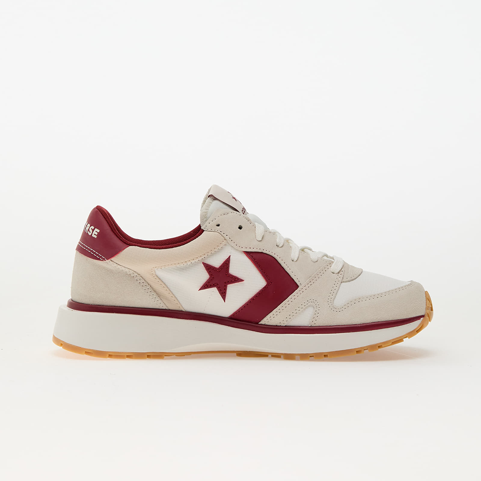 Men's sneakers and shoes Converse Omni Trainer Ox Egret/ Park Red