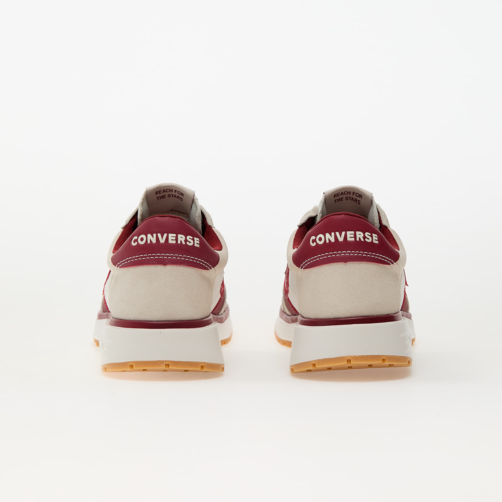 Men's sneakers and shoes Converse Omni Trainer Ox Egret/ Park Red