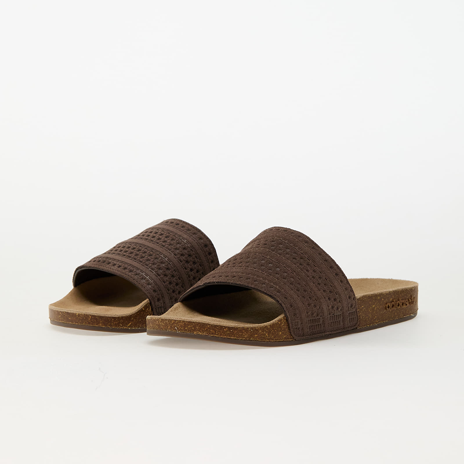 Meeste tossud ja kingad adidas Adilette Rs Brown/ Brown/ Gum5