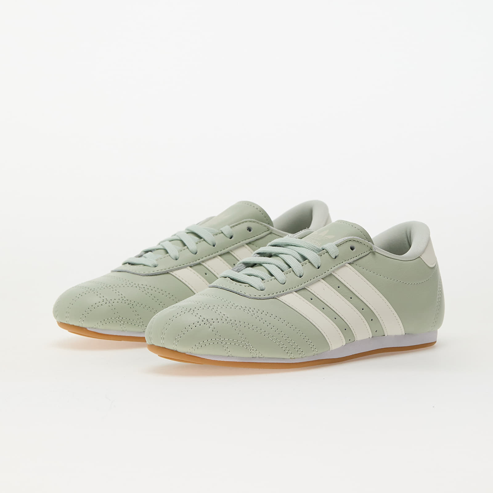 Women's sneakers and shoes adidas Adidas Taekwondo La Linen Green/ Off White/ Ftw White
