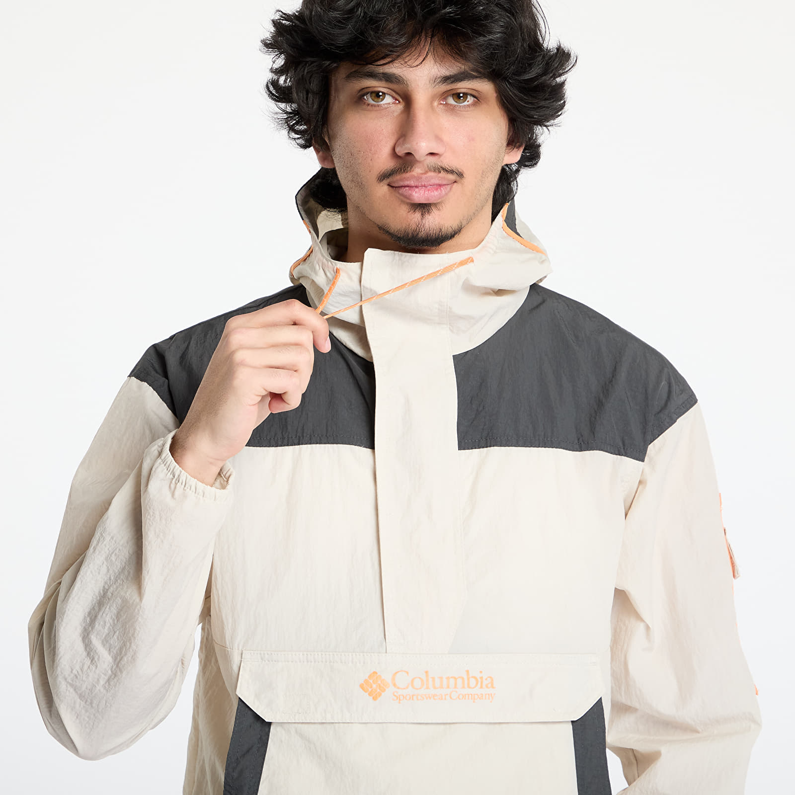 Herren-Windjacken Columbia Challenger™ Windbreaker Anorak Dark Stone/ Shark