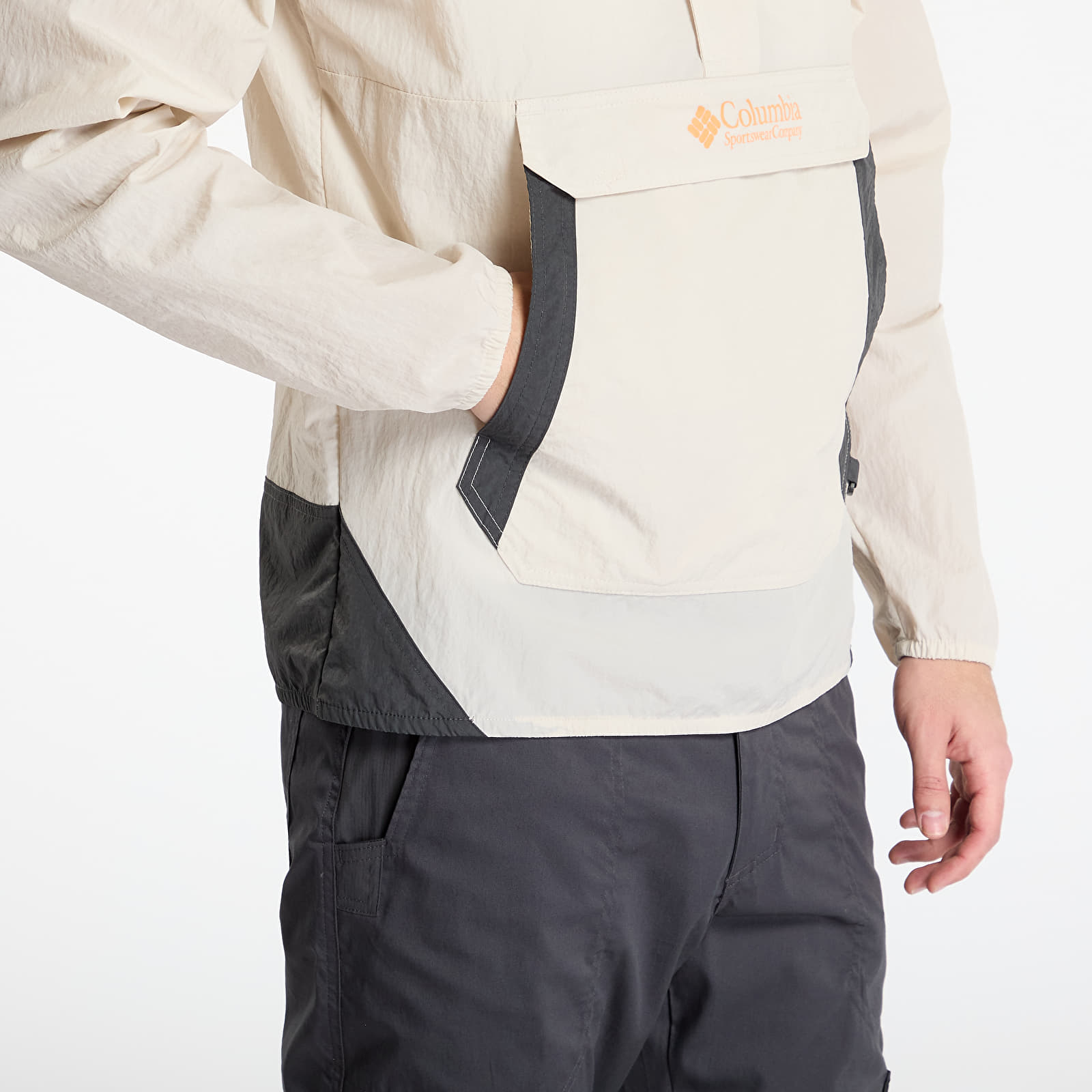 Herren-Windjacken Columbia Challenger™ Windbreaker Anorak Dark Stone/ Shark