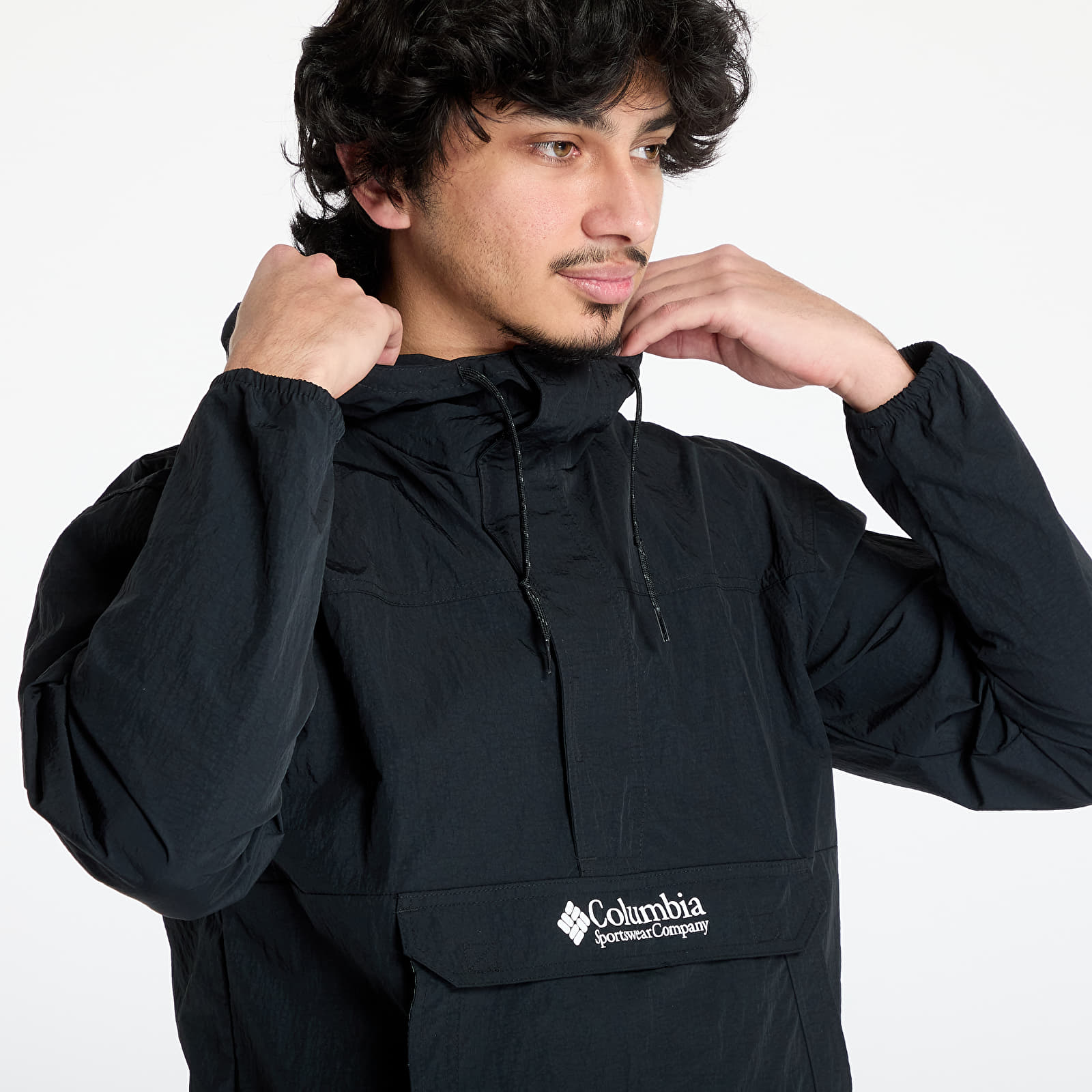 Windjacks heren Columbia Challenger™ Windbreaker Anorak Black