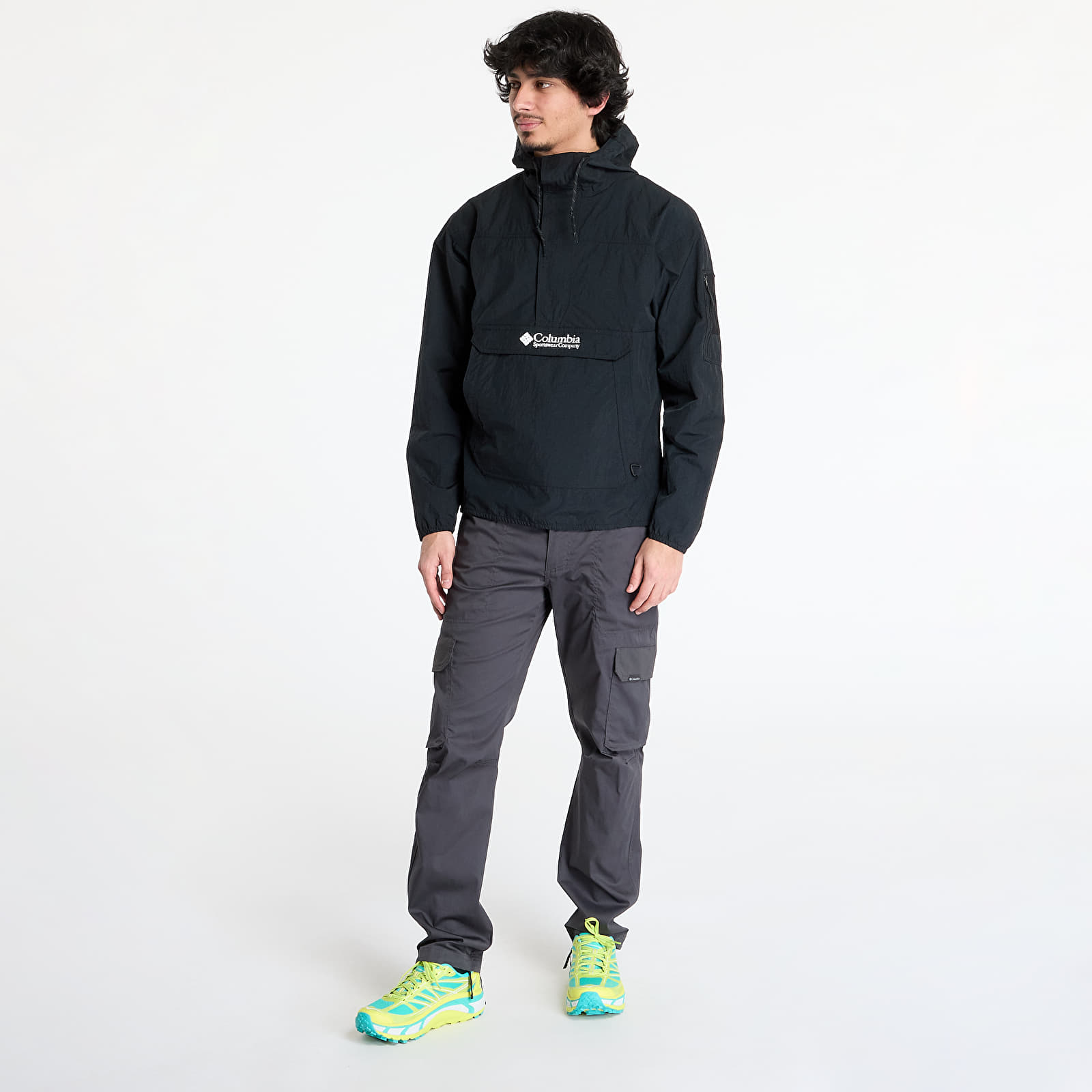 Men's windbreakers Columbia Challenger™ Windbreaker Anorak Black
