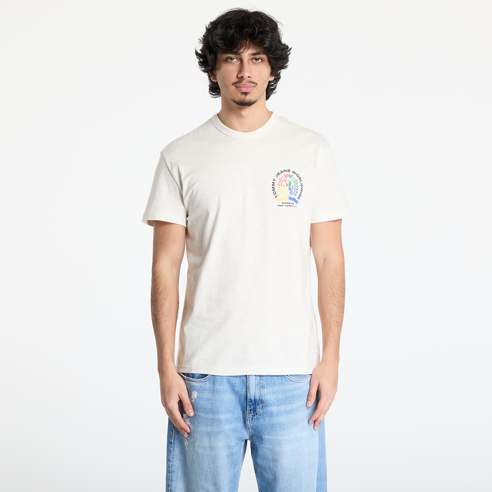 T-shirt Tommy Jeans Regular 4Clr Crest Tee Beige L