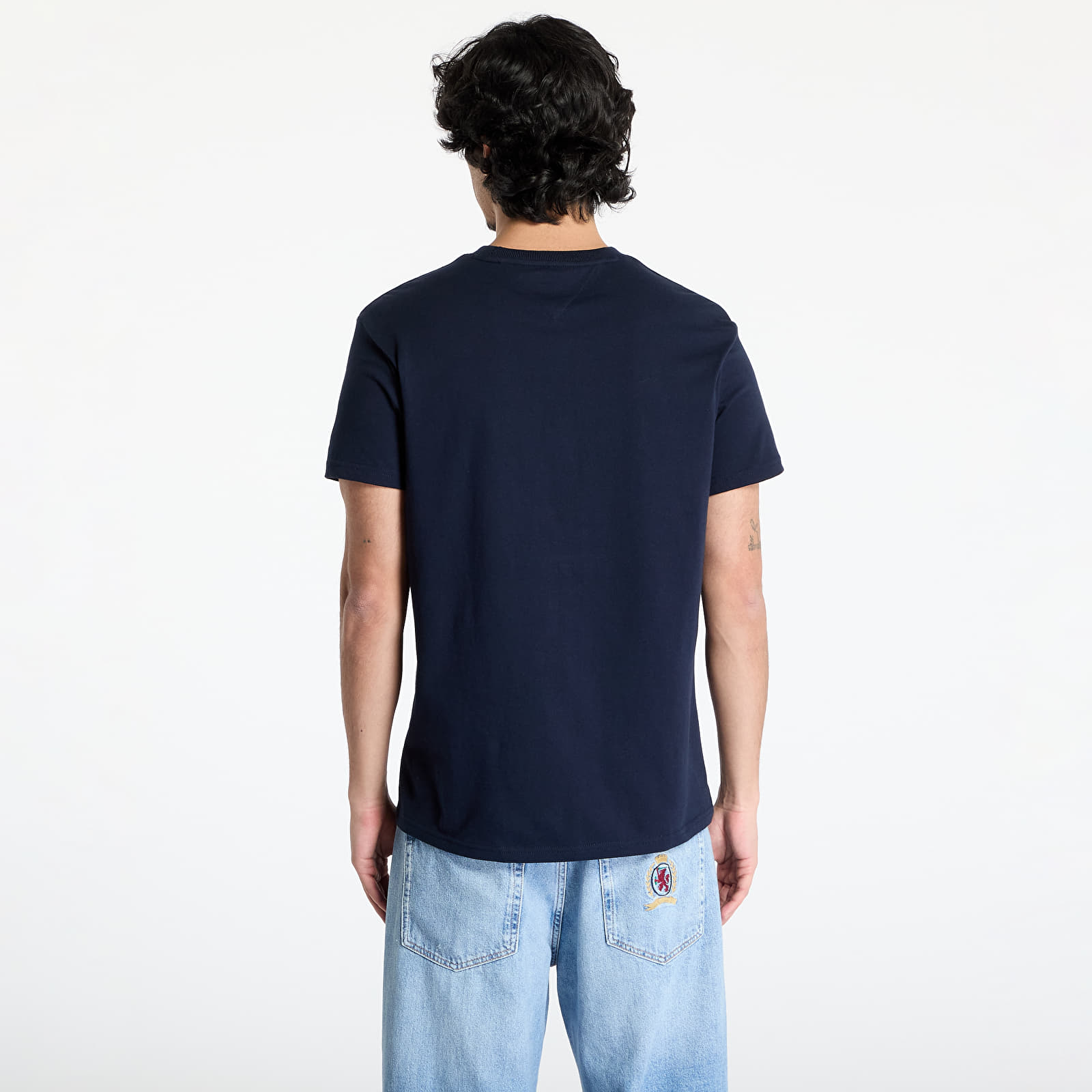 Men's T-shirts Tommy Jeans Regular Signature Dna Tee Blue