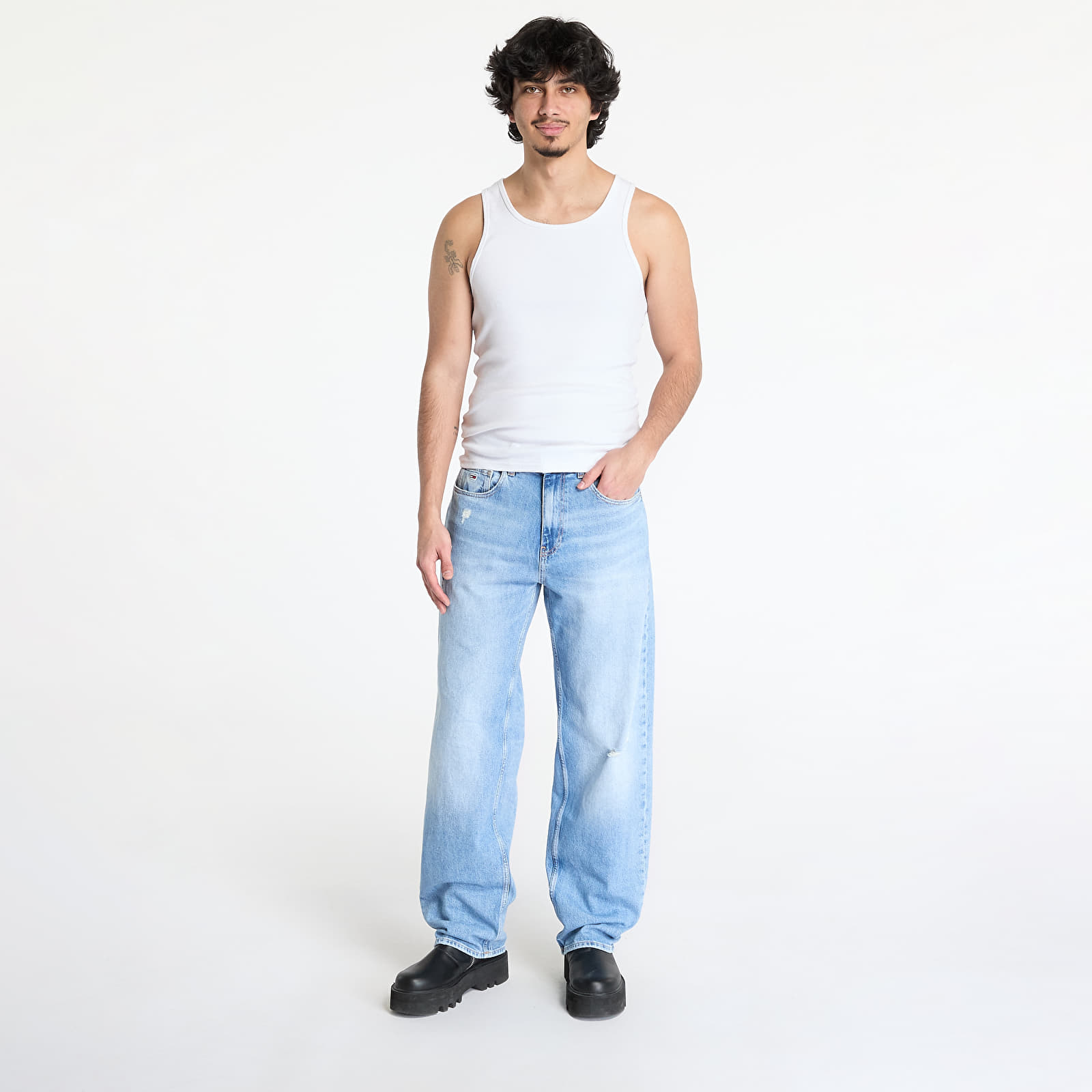 Muške traperice Tommy Jeans Jaimie Relaxed Straight Jeans Denim