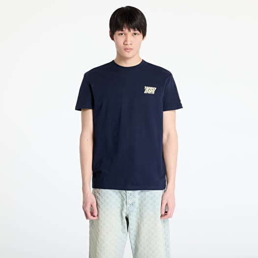 Póló Tommy Jeans Regular Bubble Back Tee Blue