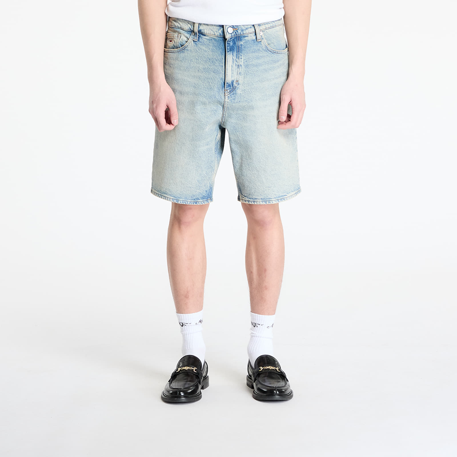 Pantalones cortos para hombre Tommy Jeans Isaac Relaxed Short Denim