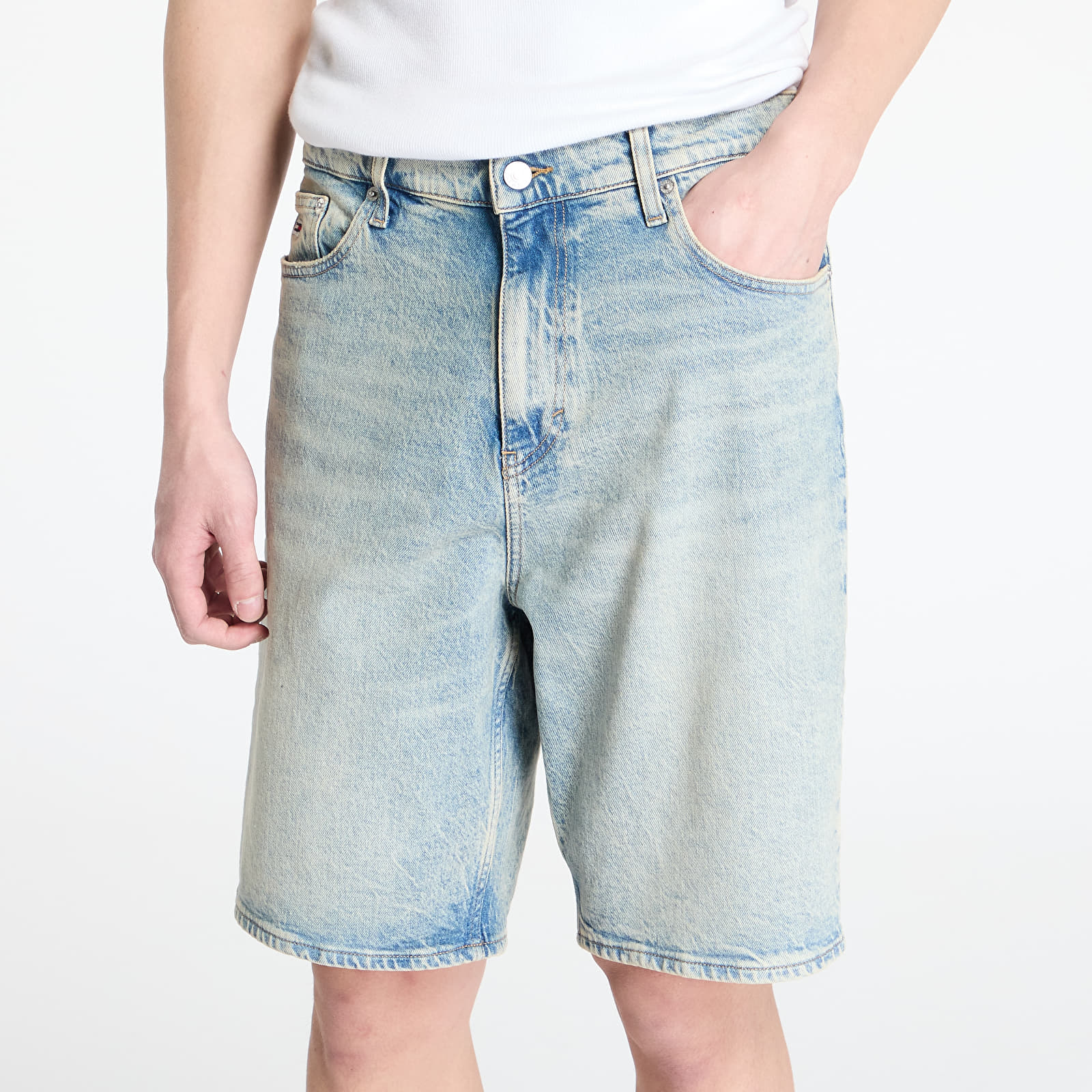 Pantalones cortos para hombre Tommy Jeans Isaac Relaxed Short Denim