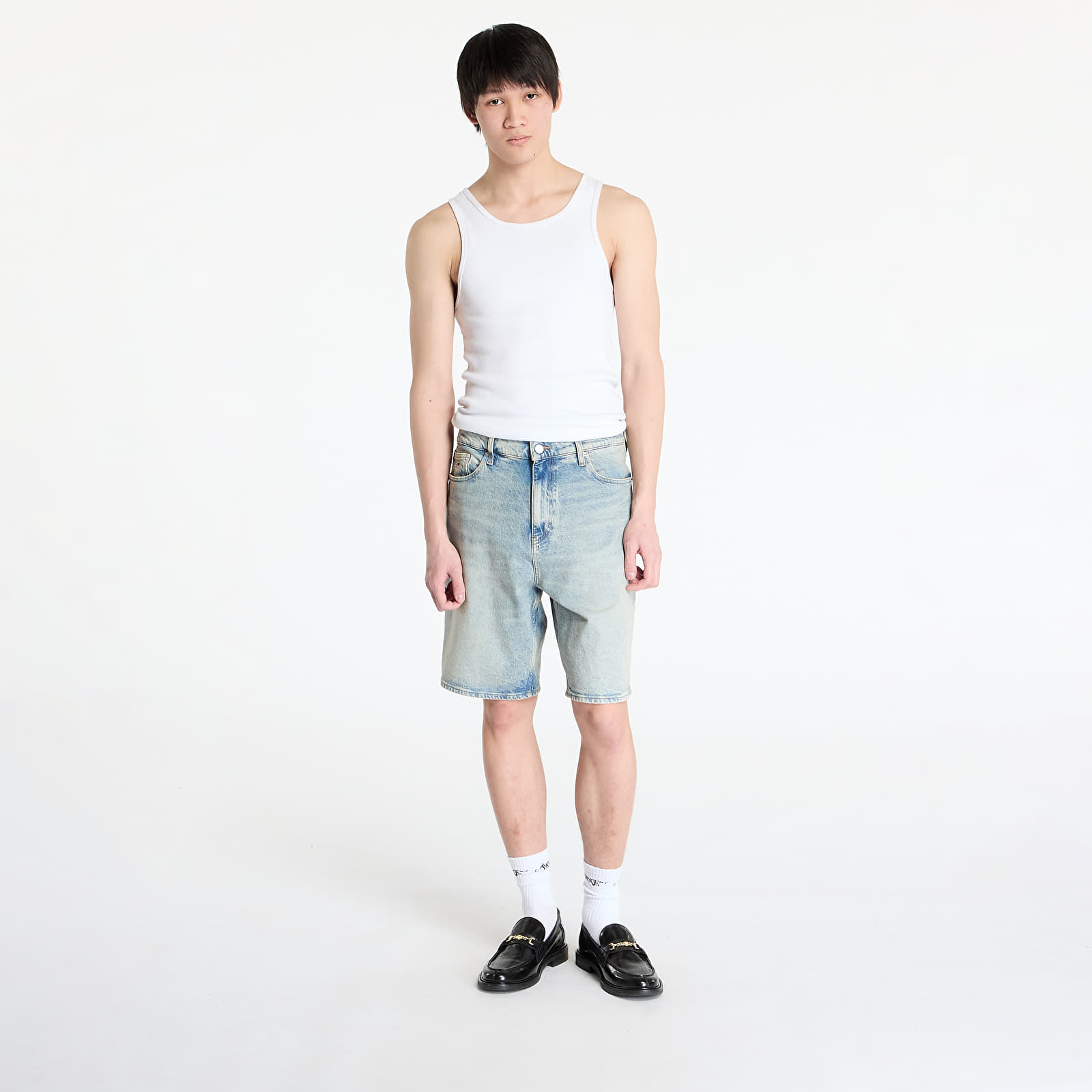 Pantalones cortos para hombre Tommy Jeans Isaac Relaxed Short Denim