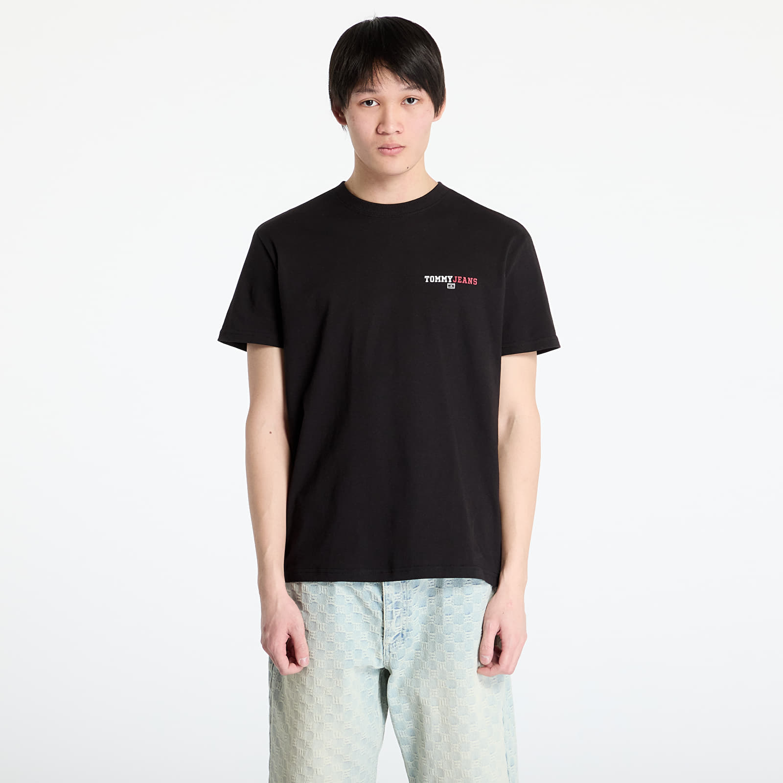 Moške majice Tommy Jeans Regular Dna Graphic Tee Black
