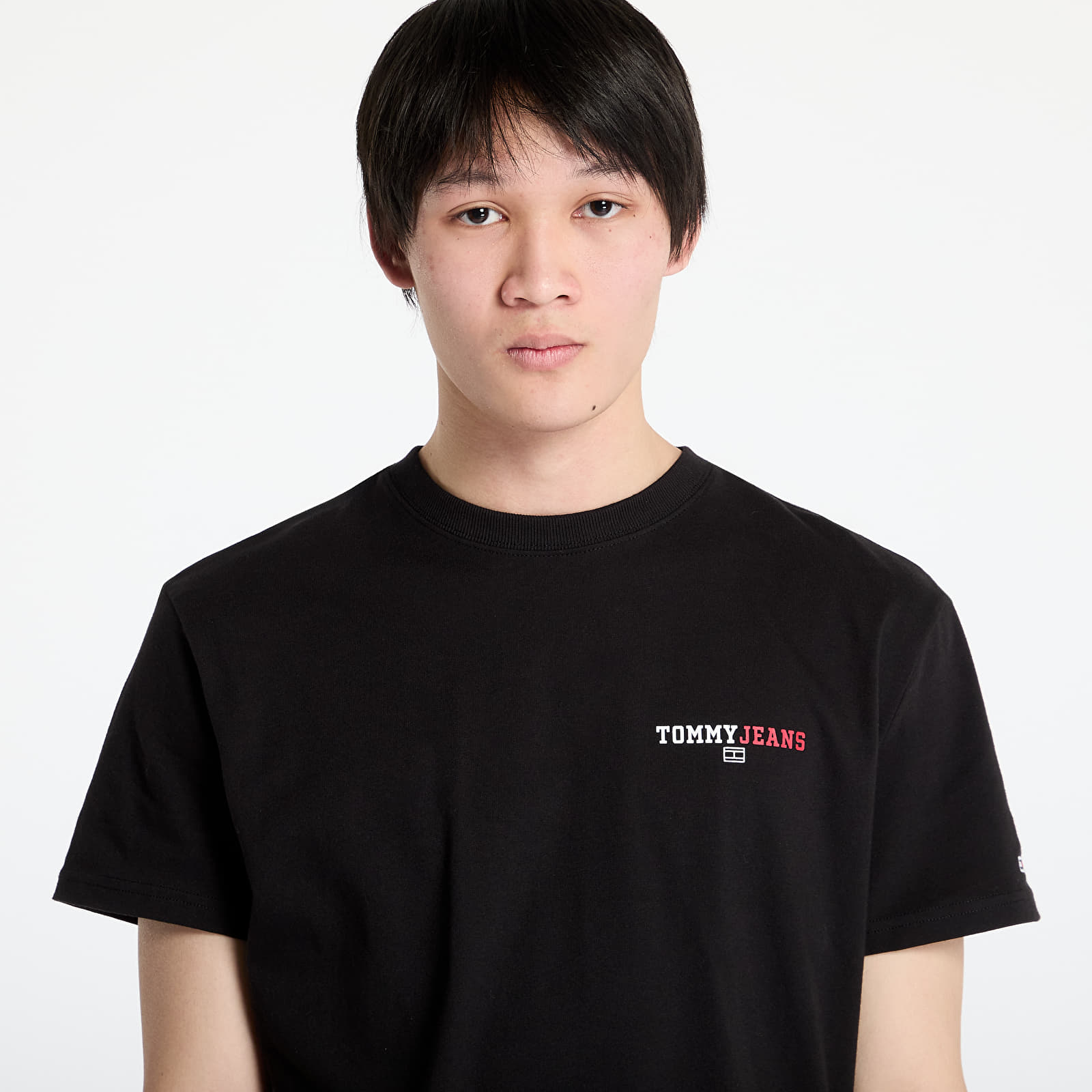 Moške majice Tommy Jeans Regular Dna Graphic Tee Black