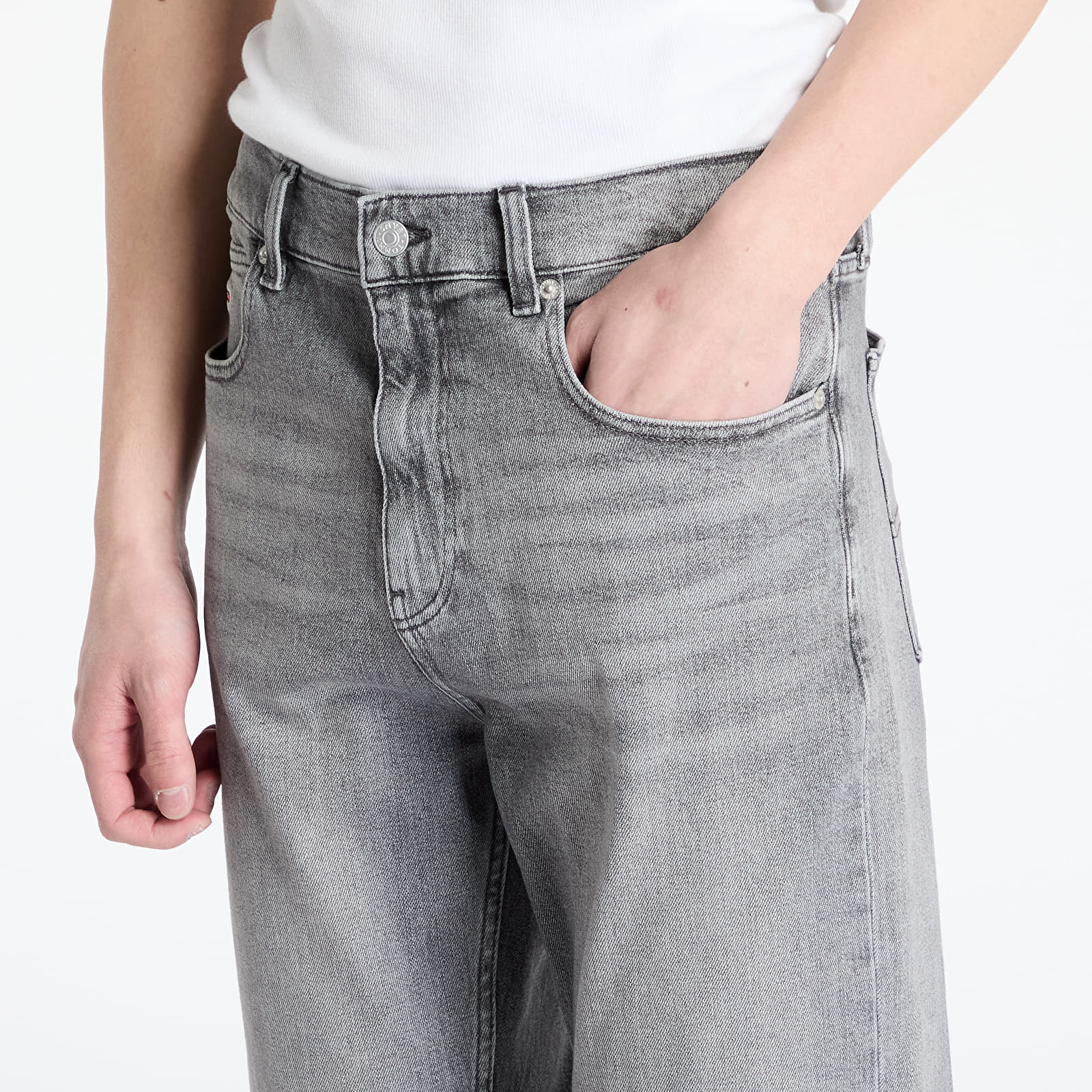 Vaqueros para hombre Tommy Jeans Otis Regular Straight Jeans Denim Black