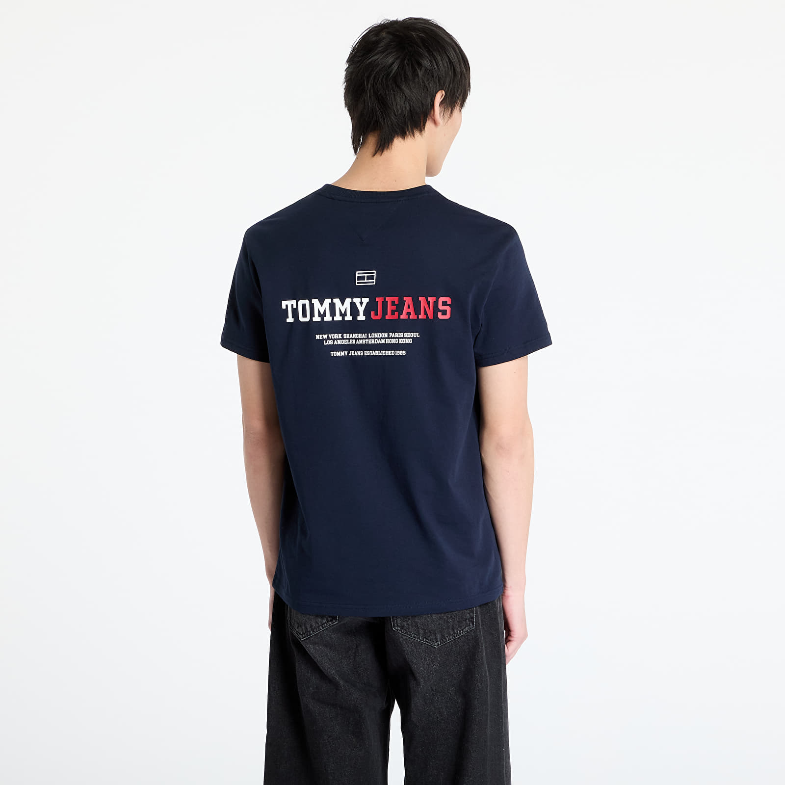 Moške majice Tommy Jeans Regular Dna Graphic Tee Blue