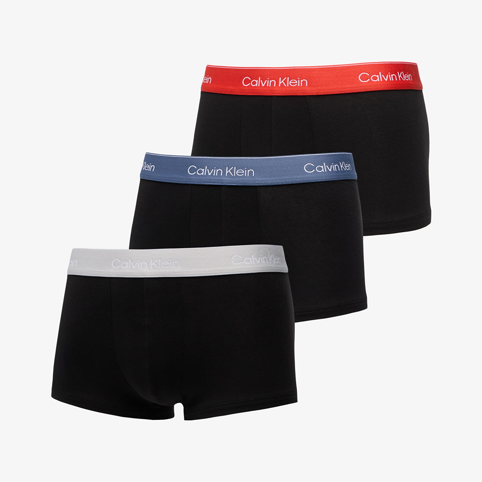Calzoncillos de boxer Calvin Klein Low Rise Trunk 3-Pack Black