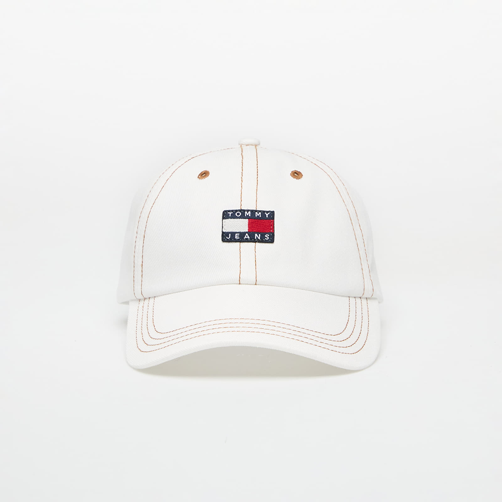 Kape Tommy Jeans Heritage Denim Cap Denim White