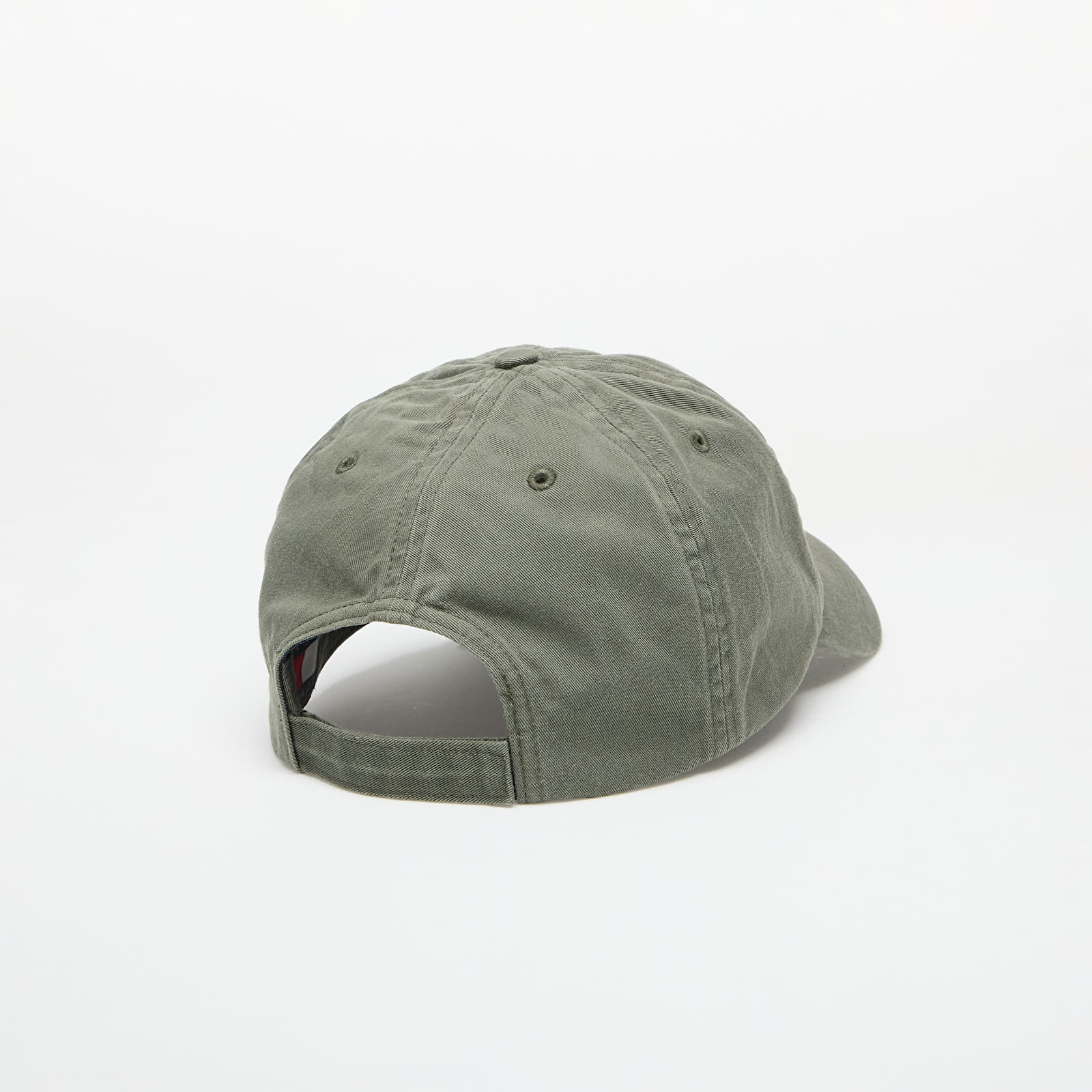 Čiapky Tommy Jeans Linear Washed Cap Green