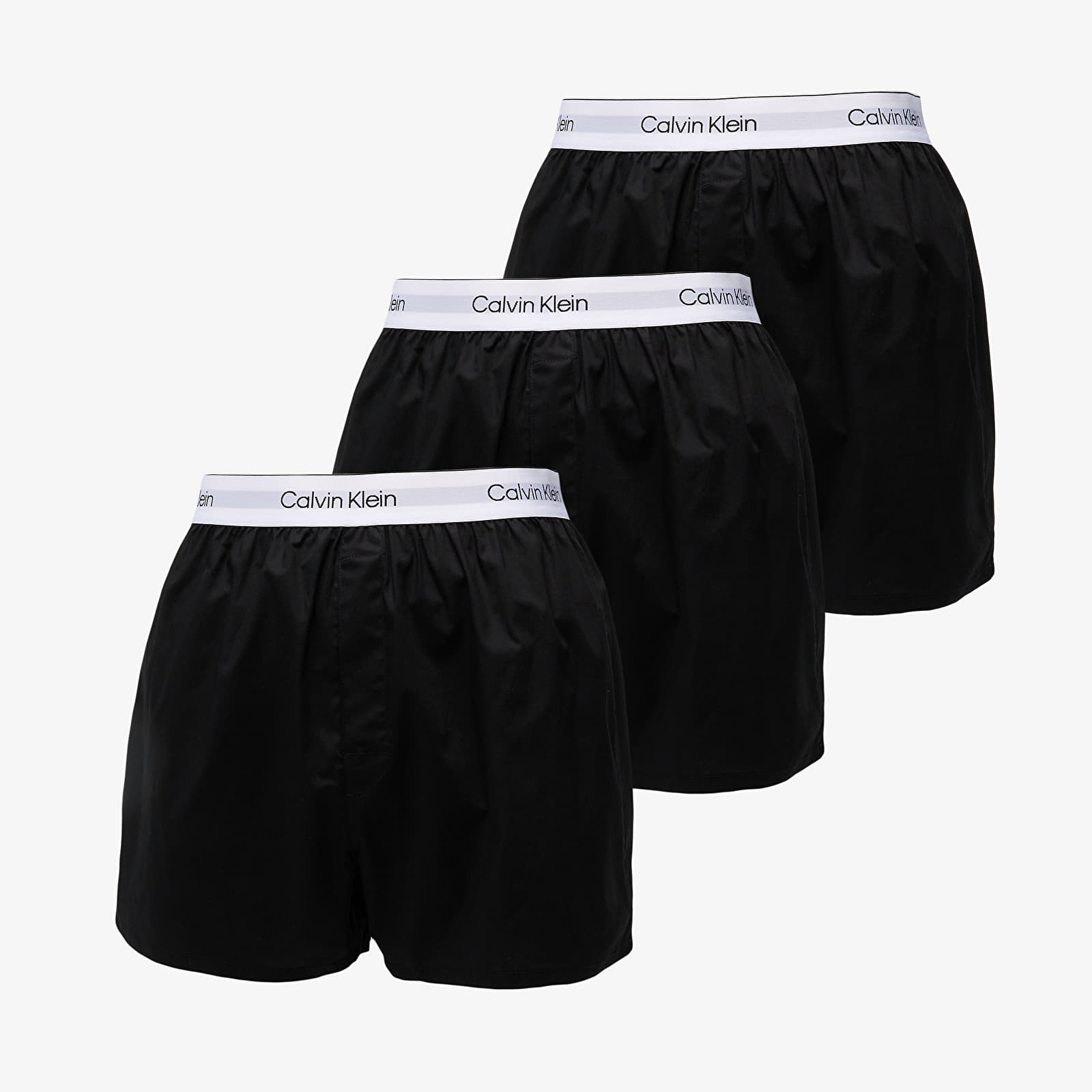 Boxerky Calvin Klein Boxer Slim 3-Pack Black