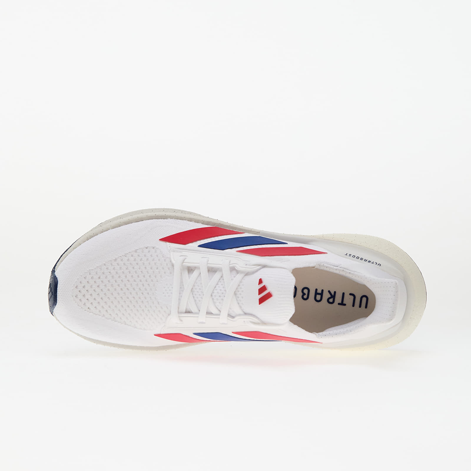 Meeste tossud ja kingad adidas UltraBOOST 5X Ftwr White/ Team Royal Blue/ Pure Ruby