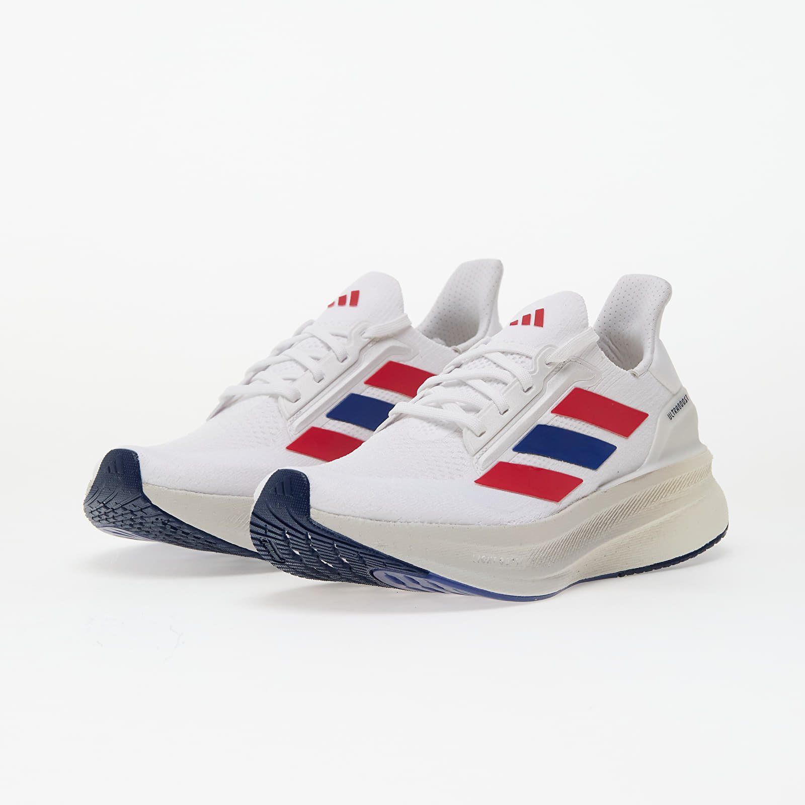 Meeste tossud ja kingad adidas UltraBOOST 5X Ftwr White/ Team Royal Blue/ Pure Ruby