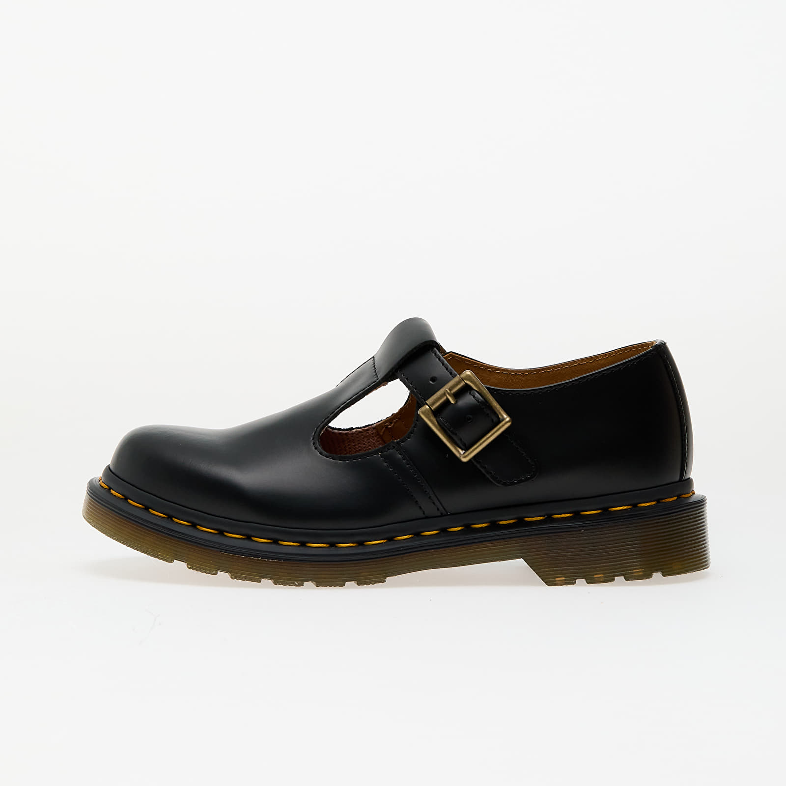 Women's sneakers and shoes Dr. Martens Polley Black Smooth