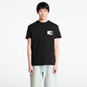 Tommy Jeans Regular Paisley Flag Tee Black