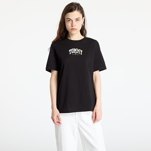 Tommy Jeans Relaxed Color Varsity Tee Black