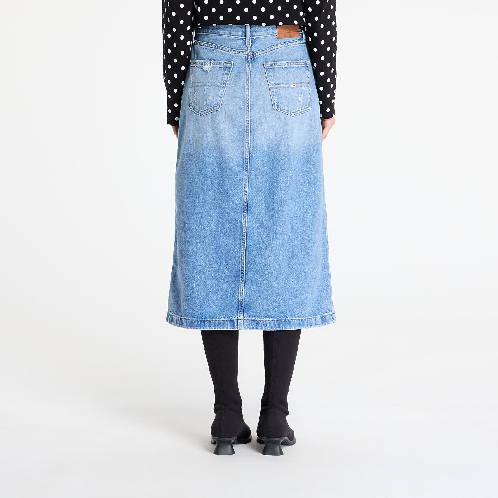 Faldas Tommy Jeans Claire Midi Skirt Denim