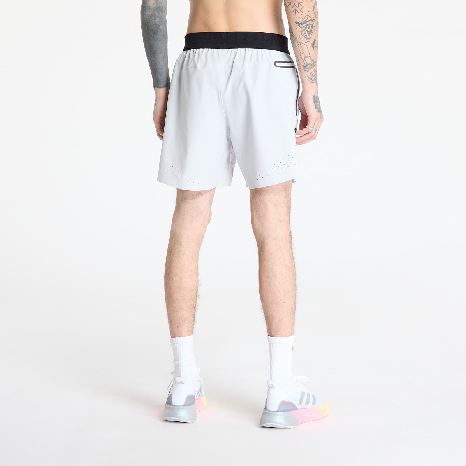 Moške kratke hlače Under Armour Peak Woven Shorts Grey