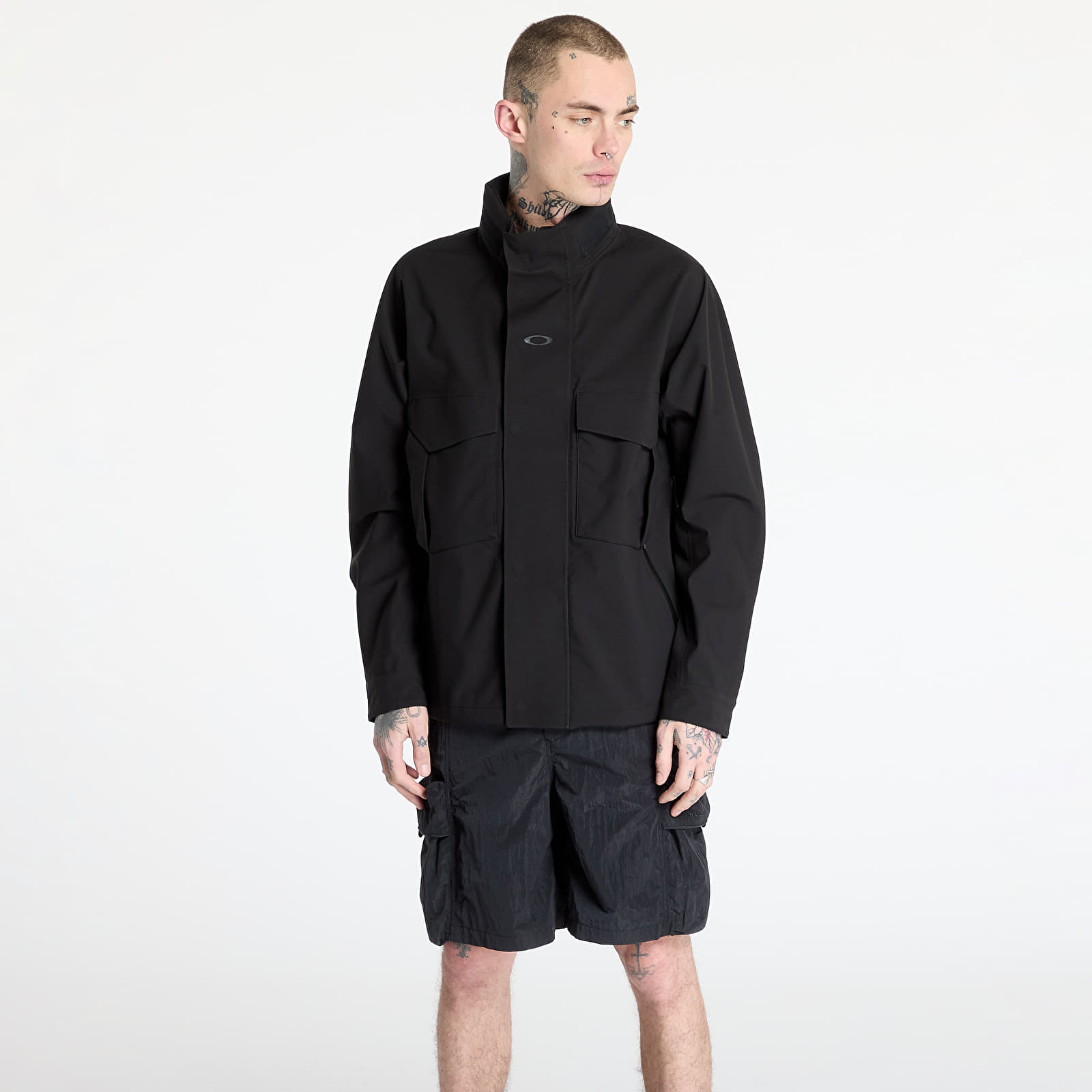 Muške jakne Oakley Wired Mtn Utility Jacket Blackout