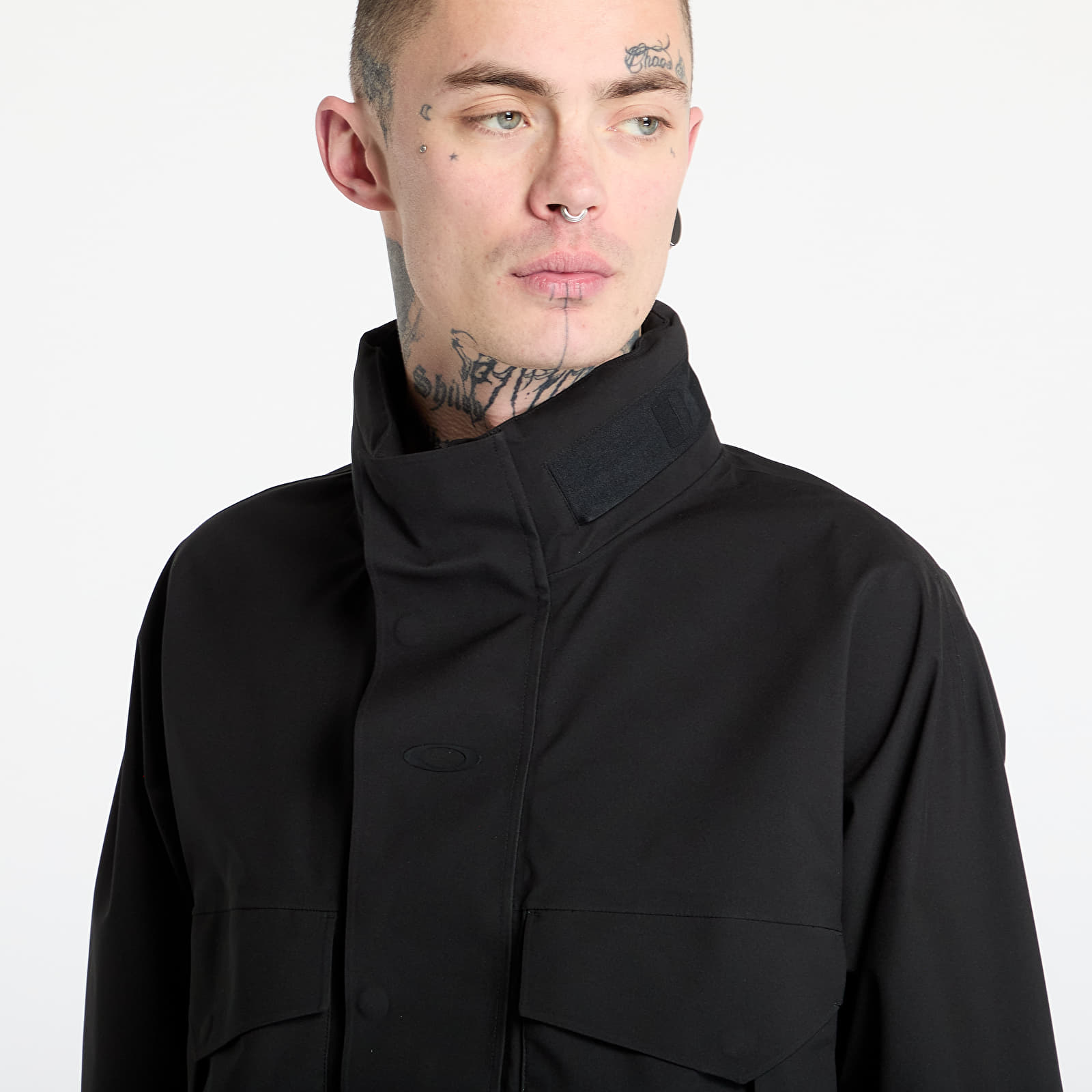 Kurtki męskie Oakley Wired Mtn Utility Jacket Blackout