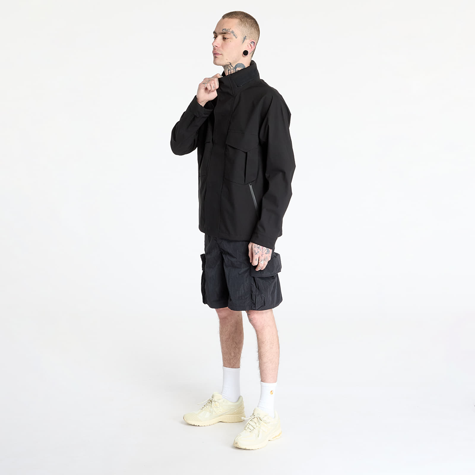 Kurtki męskie Oakley Wired Mtn Utility Jacket Blackout