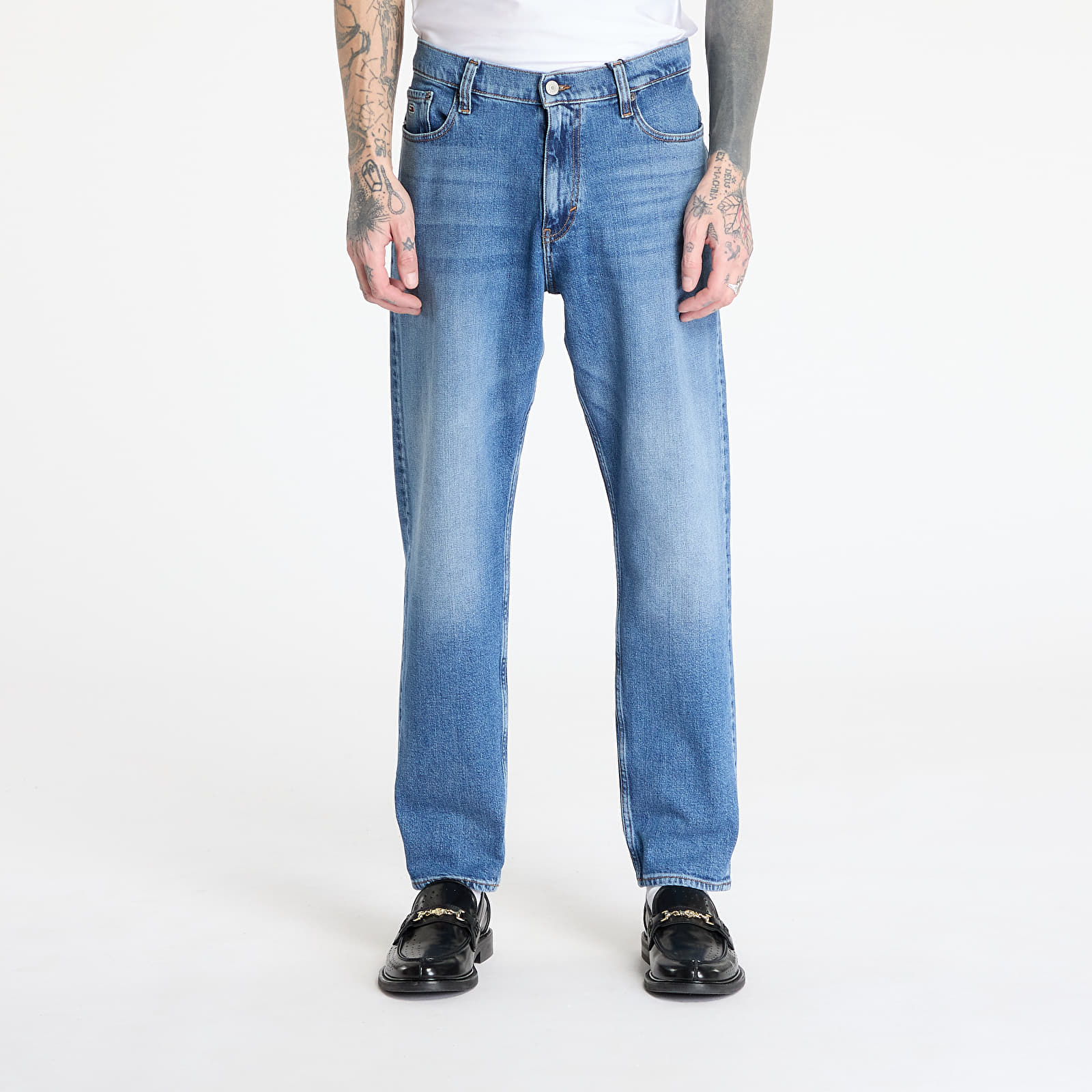 Men's jeans Tommy Jeans Isaac Relaxed Tapered Jeans Denim