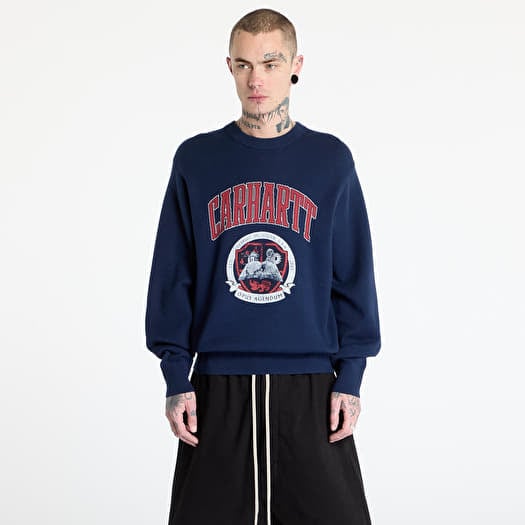 Carhartt WIP Library College Sweater UNISEX Ink