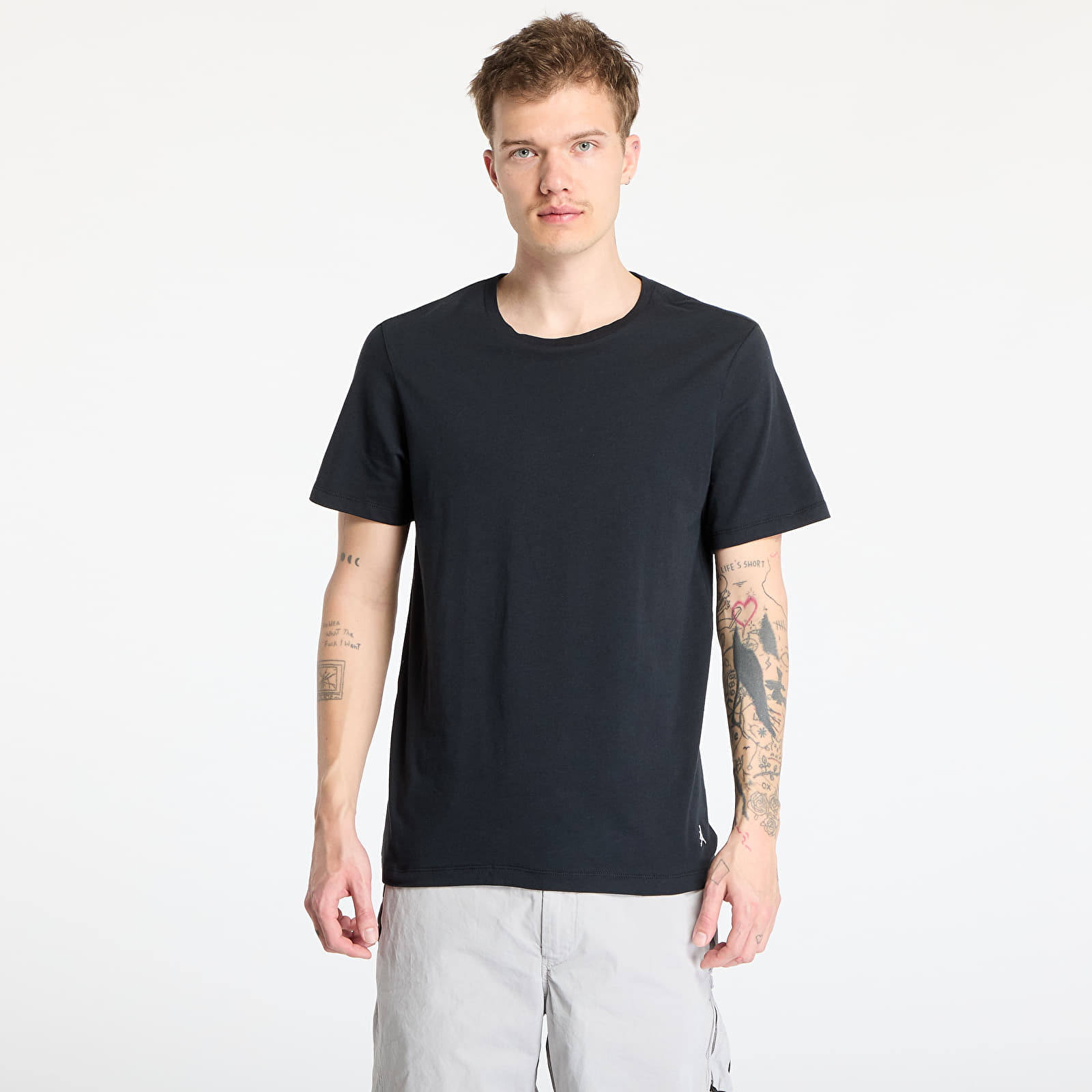Men's T-shirts Jordan Flight Base Tee 2-Pack UNISEX Black