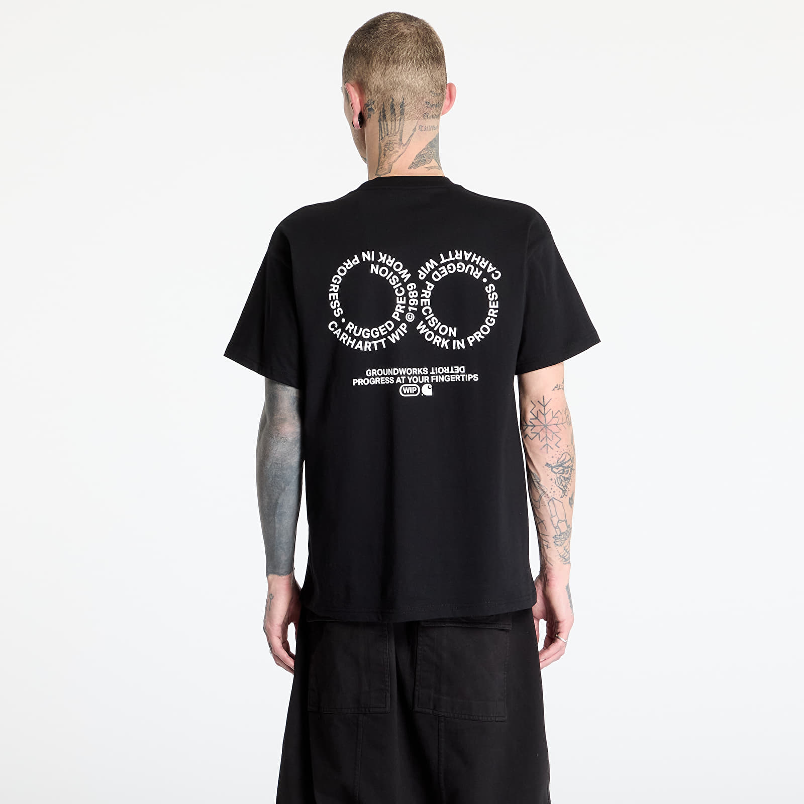 Men's T-shirts Carhartt WIP S/S Rotation T-Shirt UNISEX Black/ White