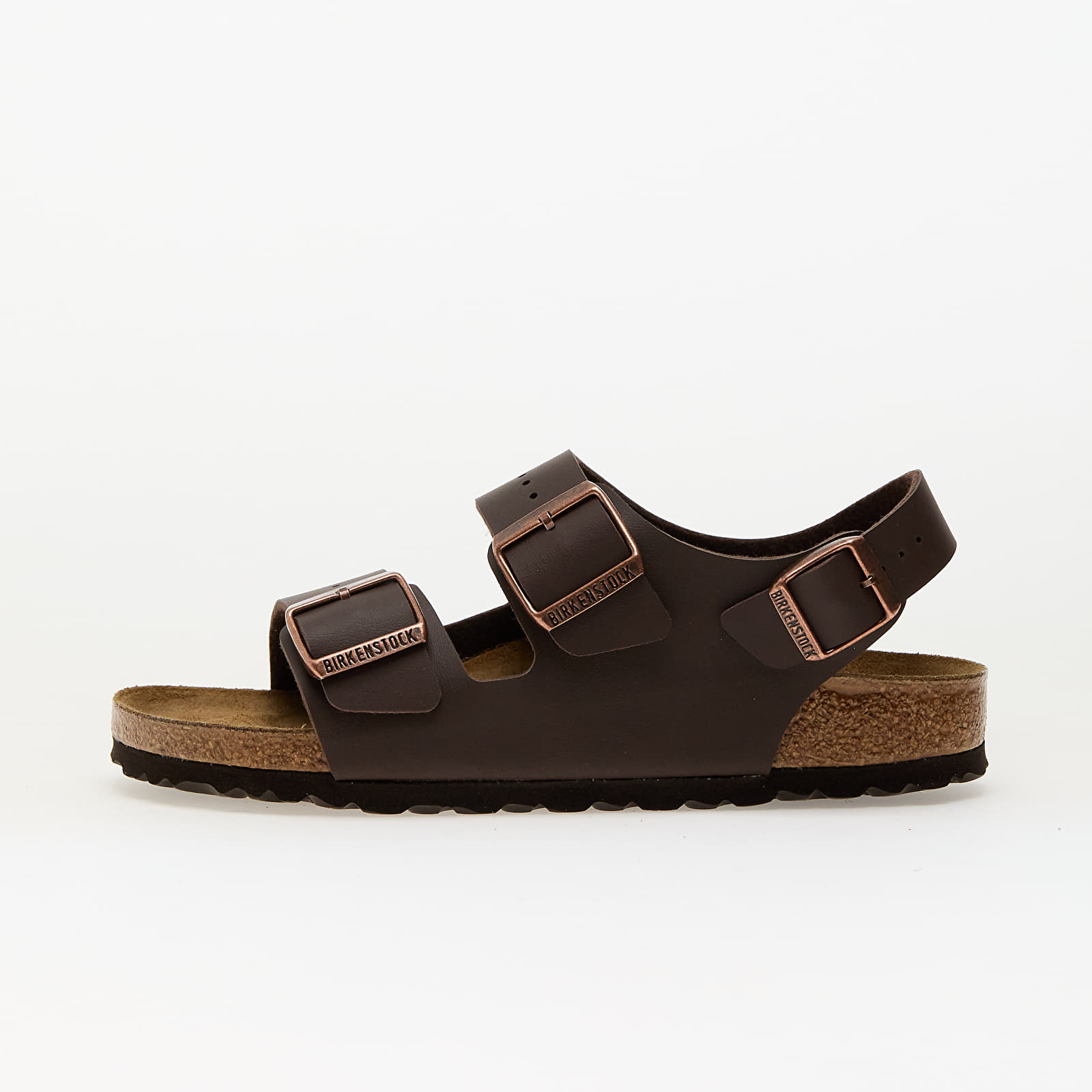 Sneakers und Schuhe für Frauen Birkenstock Milano Birko-Flor Dark Brown