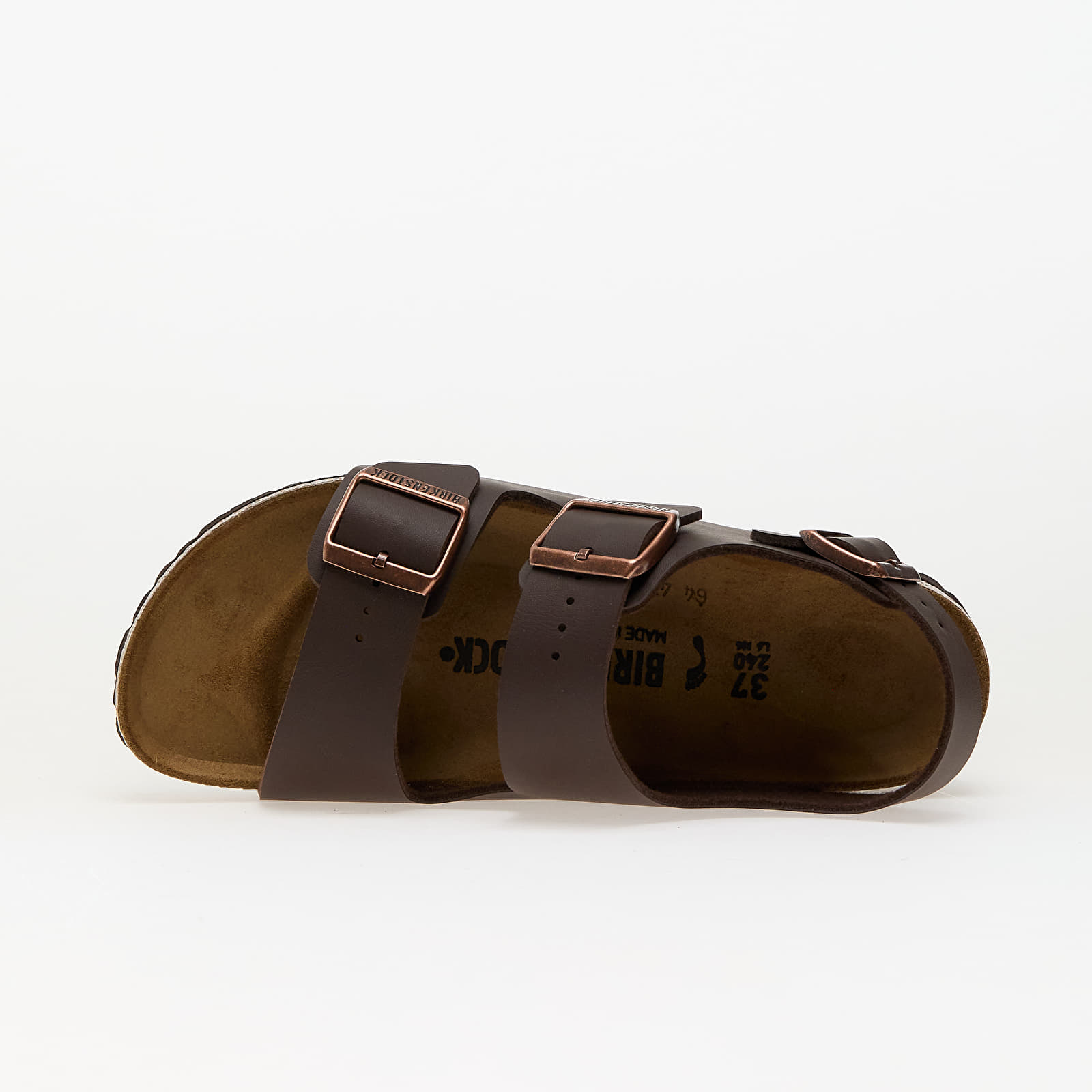 Sneakers und Schuhe für Frauen Birkenstock Milano Birko-Flor Dark Brown