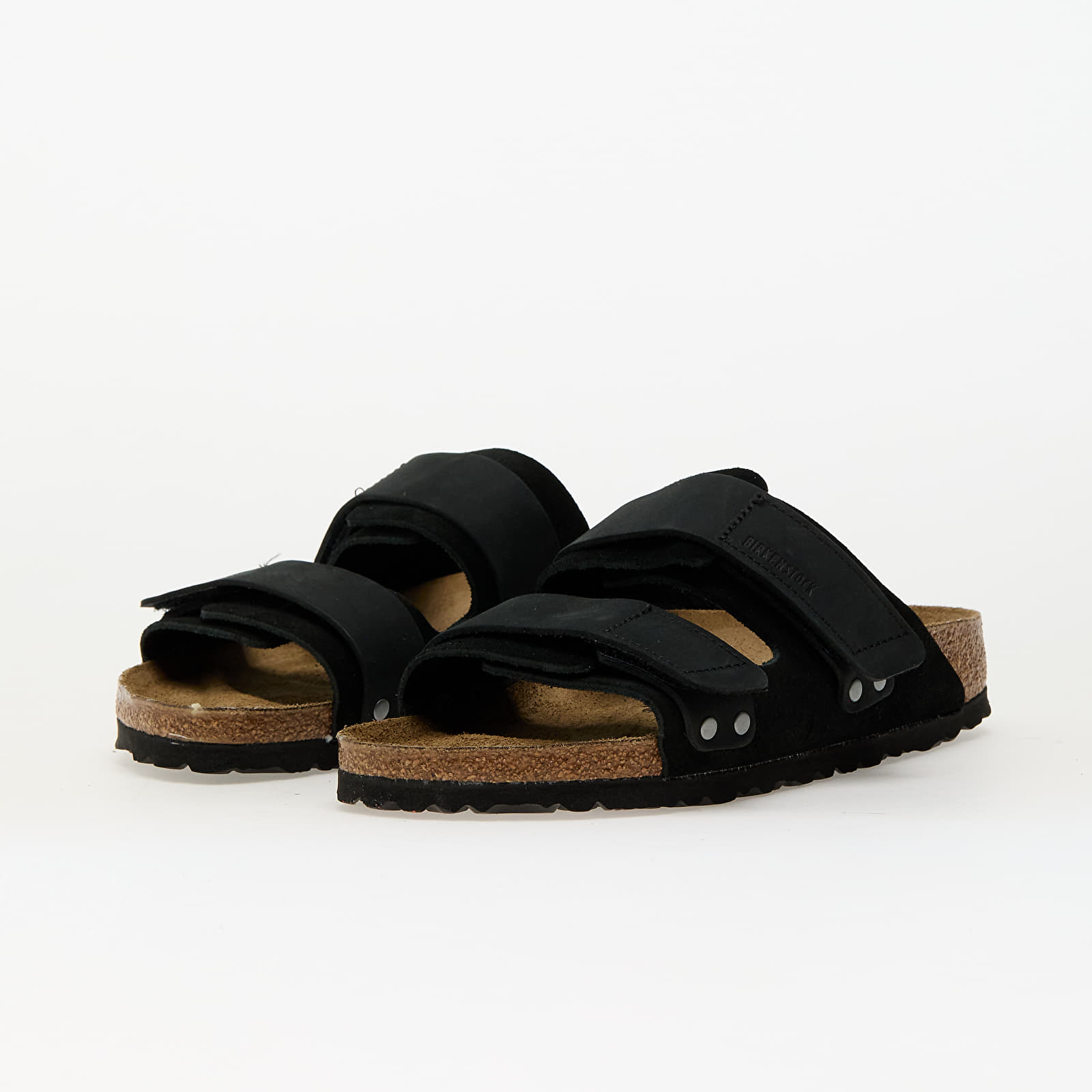 Naiste tossud ja kingad Birkenstock Uji Nubuck Leather/Suede Black