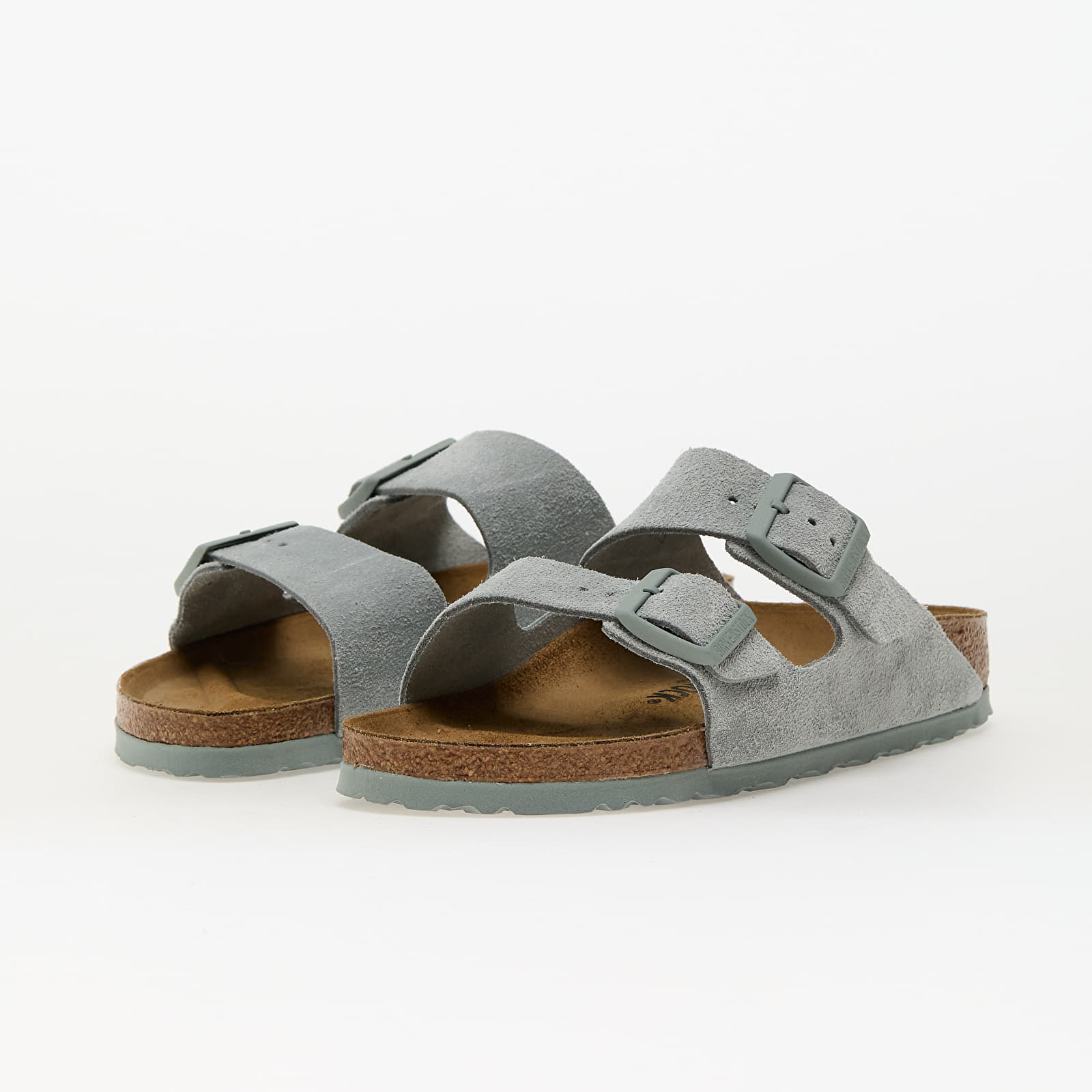 Women's sneakers and shoes Birkenstock Arizona Suede Leather Pure Sage