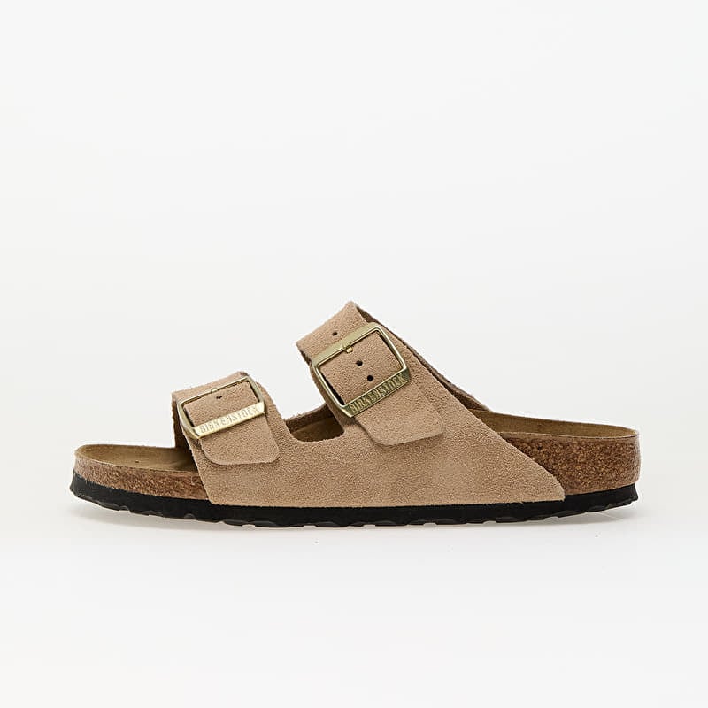 Birkenstock Arizona Suede Leather Sandcastle