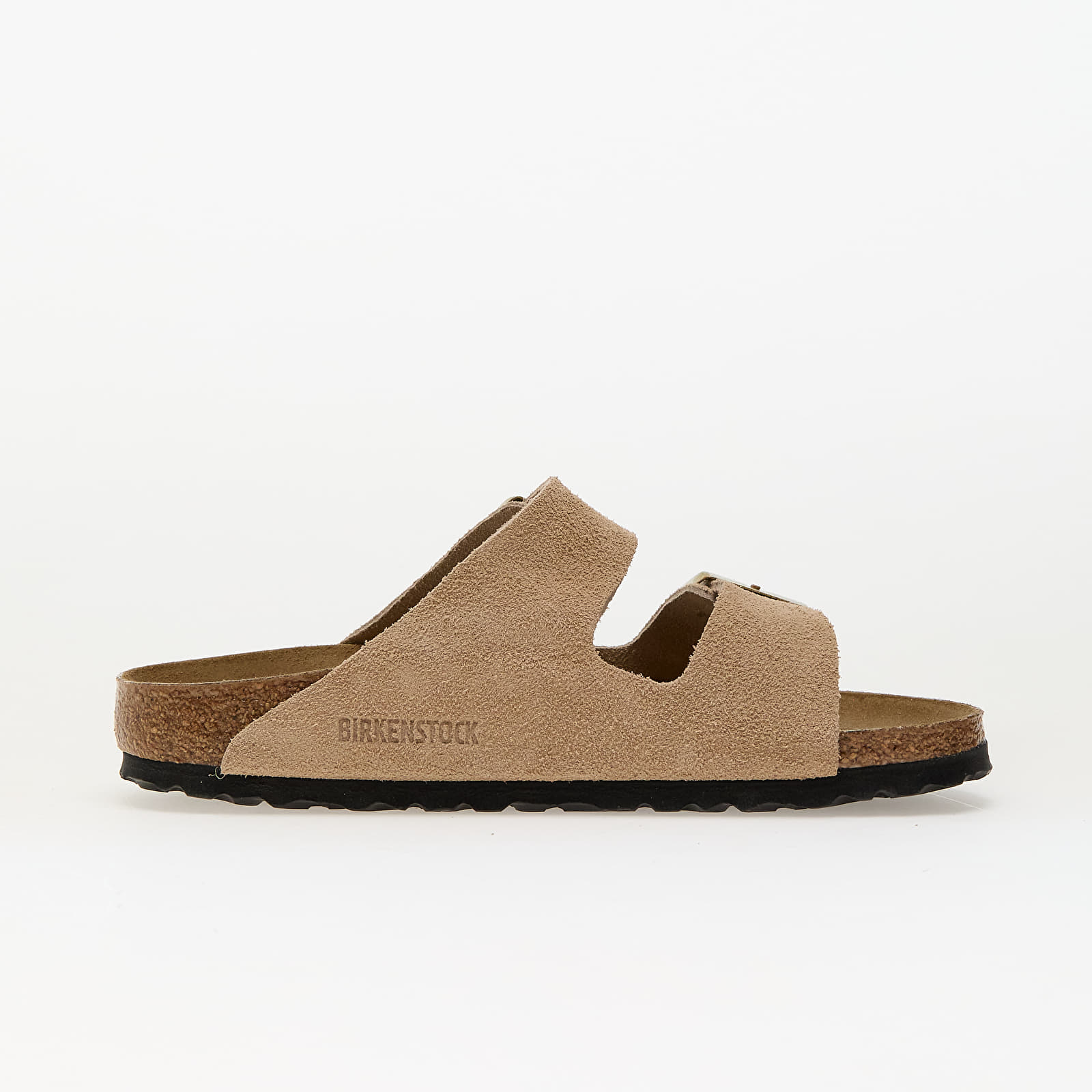 Naiste tossud ja kingad Birkenstock Arizona Suede Leather Sandcastle
