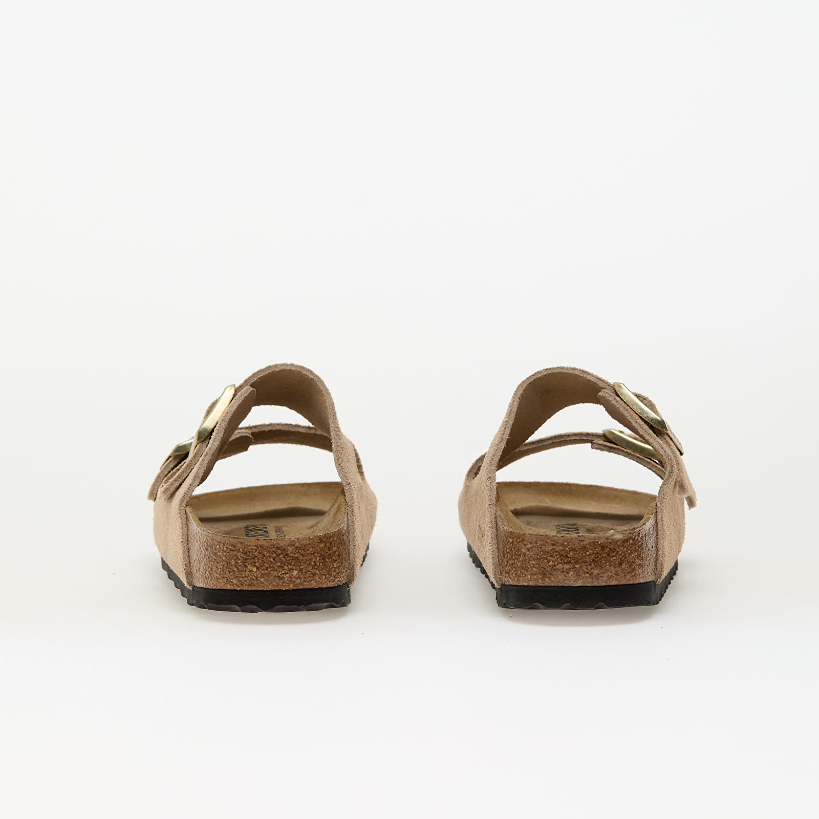 Naiste tossud ja kingad Birkenstock Arizona Suede Leather Sandcastle